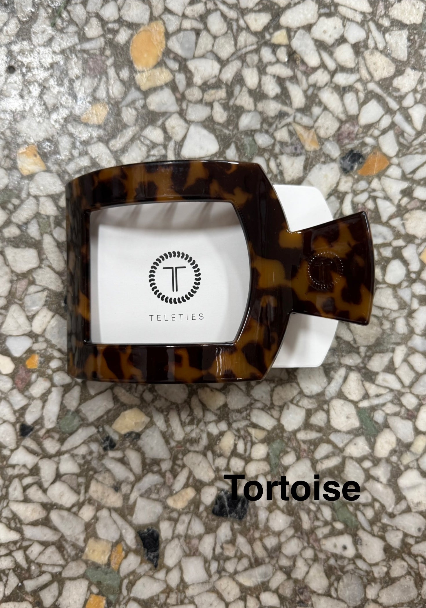 Teleties Square Flat Hair Clips-Hair Accessories-teleties-The Silo Boutique, Women's Fashion Boutique Located in Warren and Grand Forks North Dakota