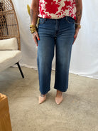 Kut Charlotte High Rise Wide Leg Jeans-Final Sale-Jeans-Kut-The Silo Boutique, Women's Fashion Boutique Located in Warren and Grand Forks North Dakota
