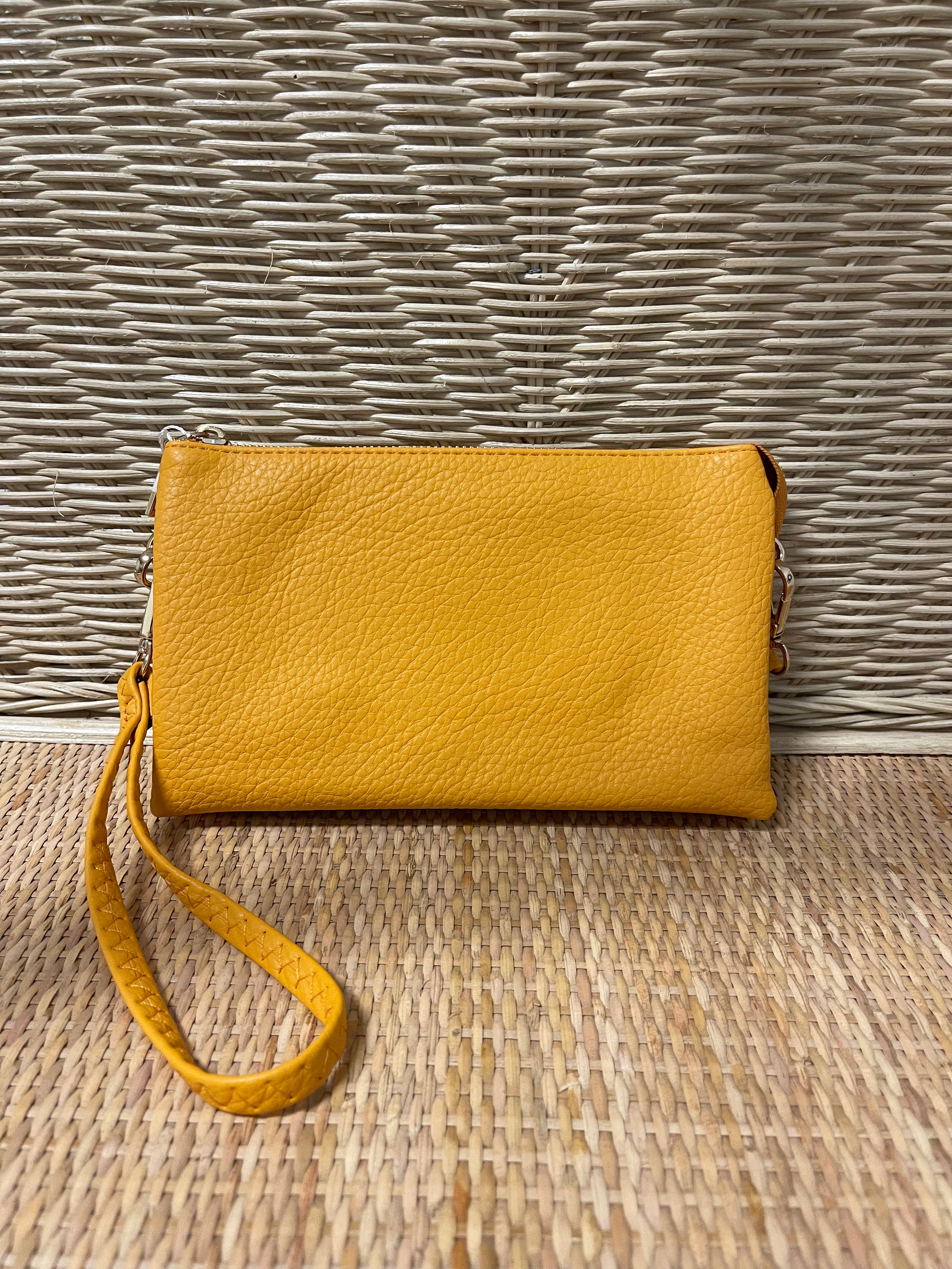 Riley 3 Compartment Crossbody/Wristlet-Crossbody Purses-Jen and Co-The Silo Boutique, Women's Fashion Boutique Located in Warren and Grand Forks North Dakota