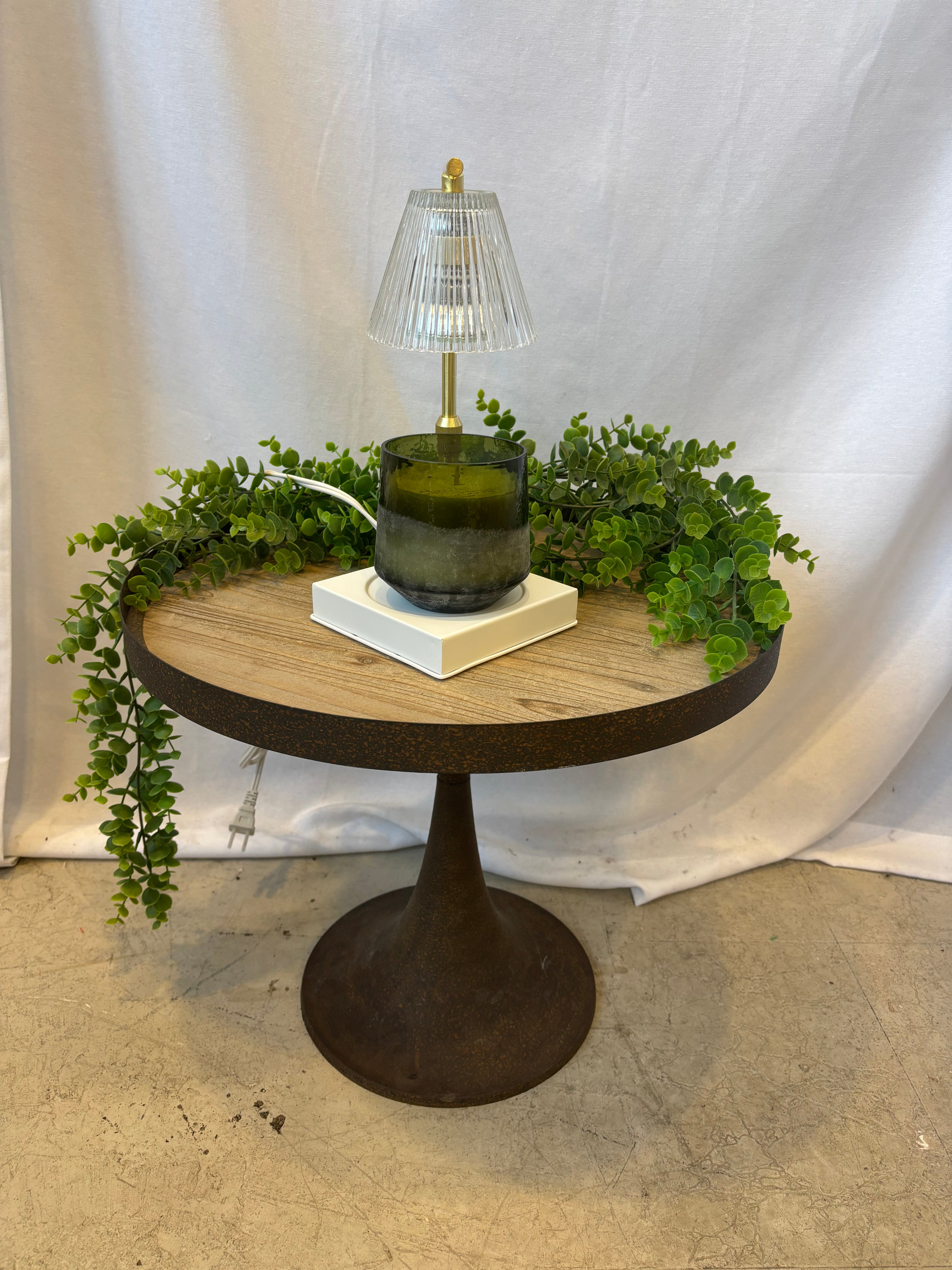 Gold Luna Candle Warmer Lamp-Candles-wicked wax-The Silo Boutique, Women's Fashion Boutique Located in Warren and Grand Forks North Dakota