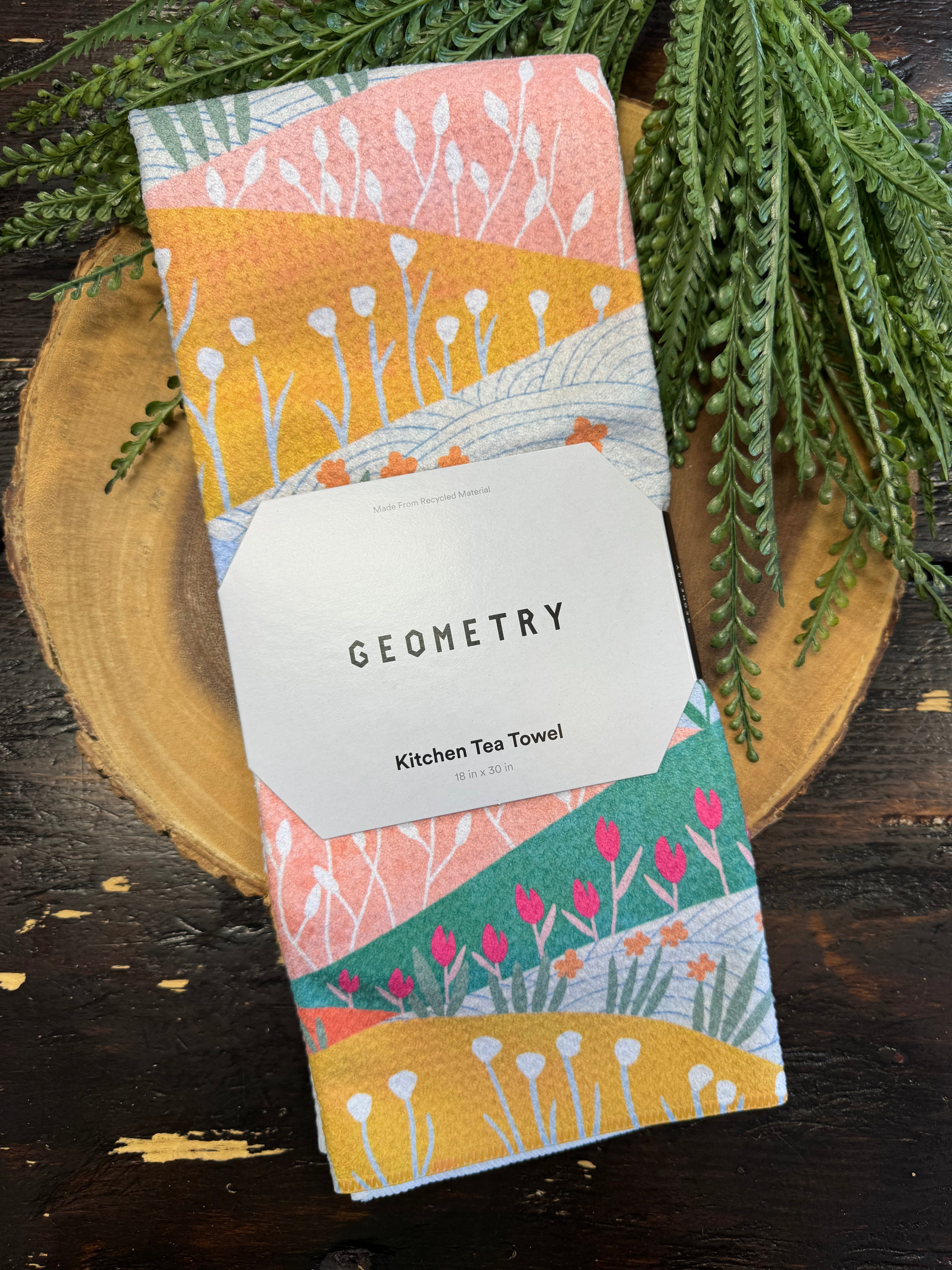 Geometry Tea Towel-dish cloth-geometry-The Silo Boutique, Women's Fashion Boutique Located in Warren and Grand Forks North Dakota
