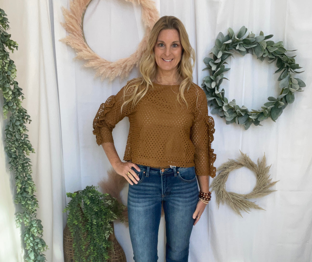 Risen Kenzie Leather Trim Jeans-Jeans-risen-The Silo Boutique, Women's Fashion Boutique Located in Warren and Grand Forks North Dakota