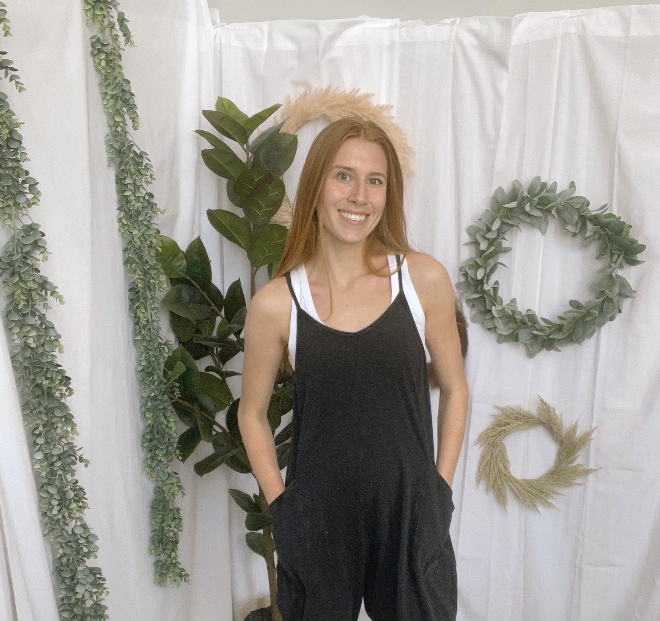 Feeling Free Jumpsuit-Black-Jumpsuits & Rompers-hyfve-The Silo Boutique, Women's Fashion Boutique Located in Warren and Grand Forks North Dakota