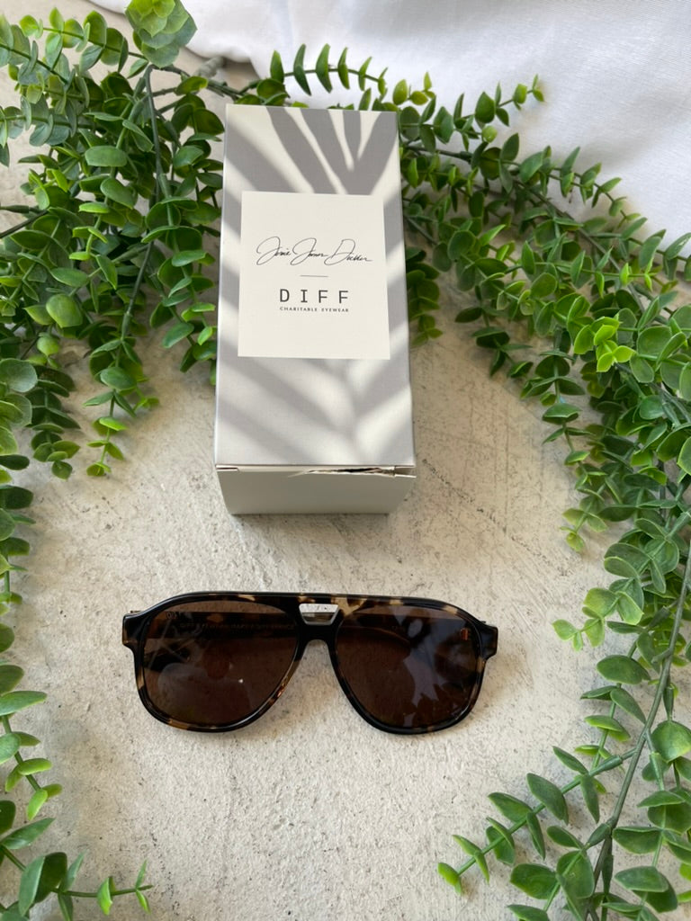 Diff Sunglasses - Nash Espresso Tort-Sunglasses-Diff-The Silo Boutique, Women's Fashion Boutique Located in Warren and Grand Forks North Dakota