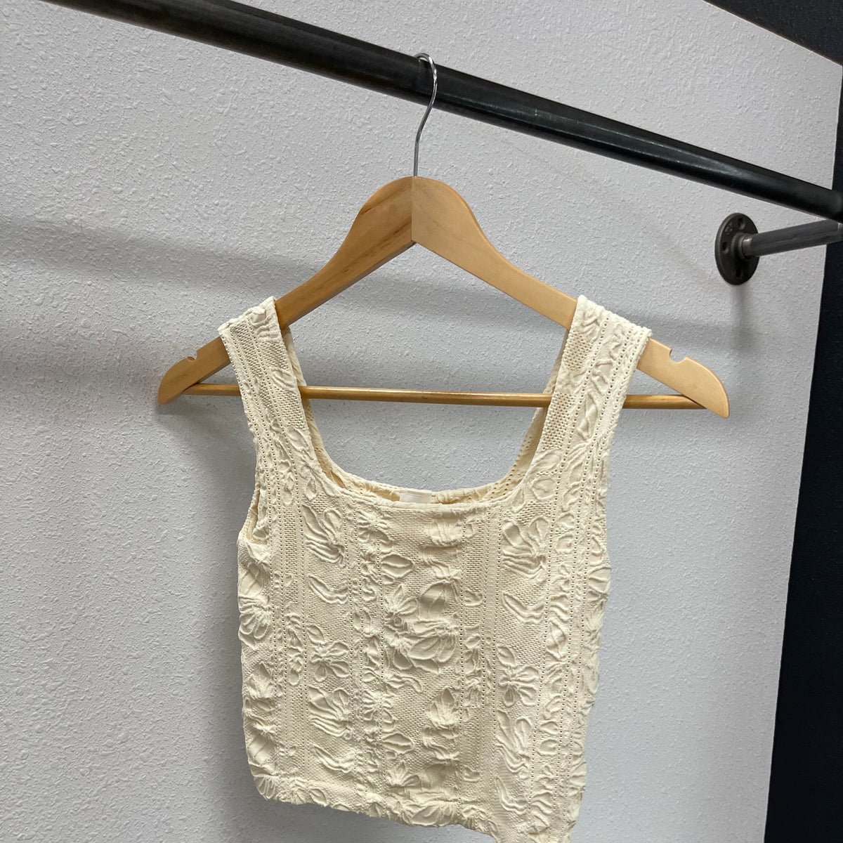 NikiBiki Double Lace Tank Top-Tank Tops-nikibiki-The Silo Boutique, Women's Fashion Boutique Located in Warren and Grand Forks North Dakota