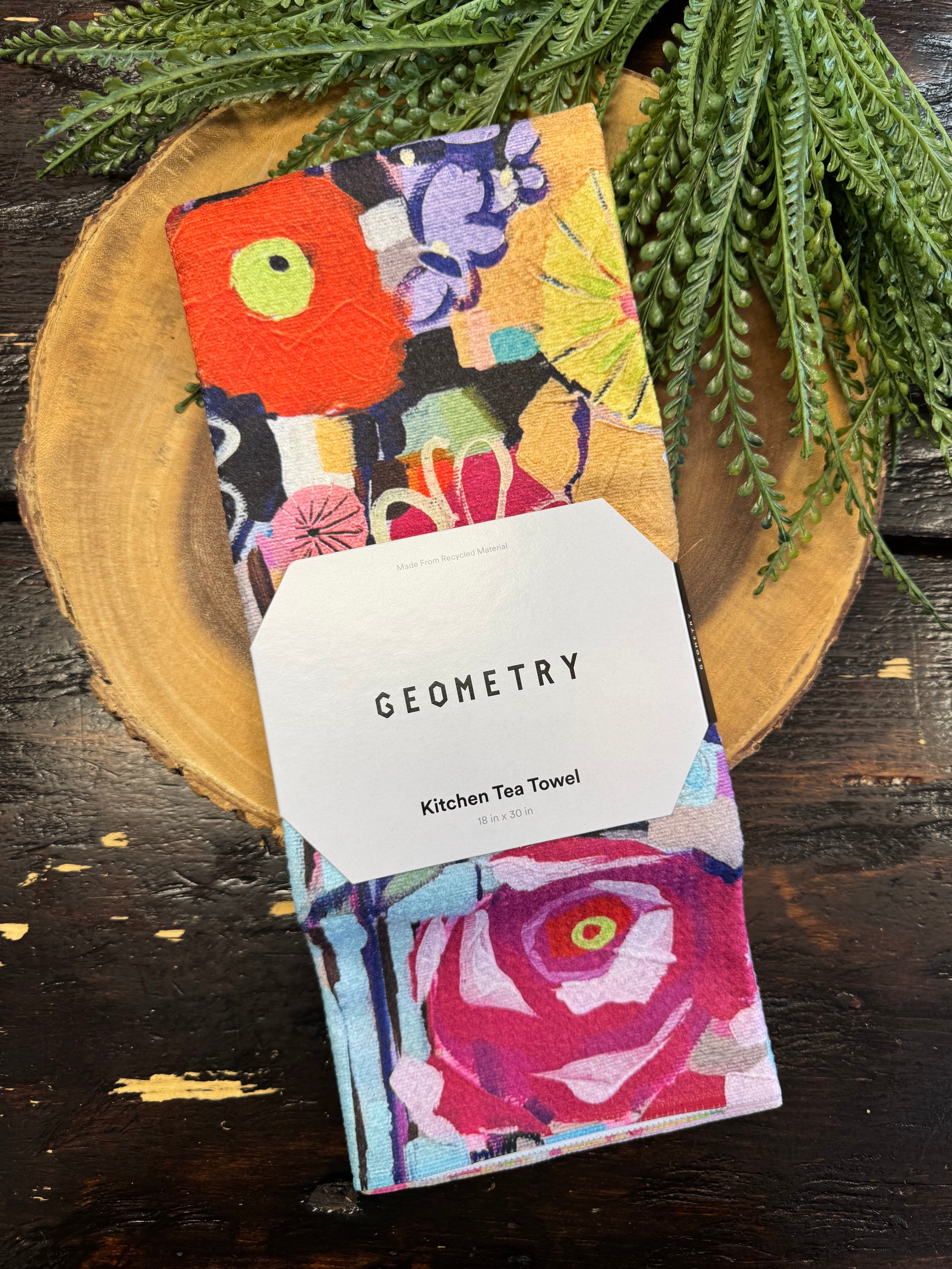 Geometry Tea Towel-dish cloth-geometry-The Silo Boutique, Women's Fashion Boutique Located in Warren and Grand Forks North Dakota