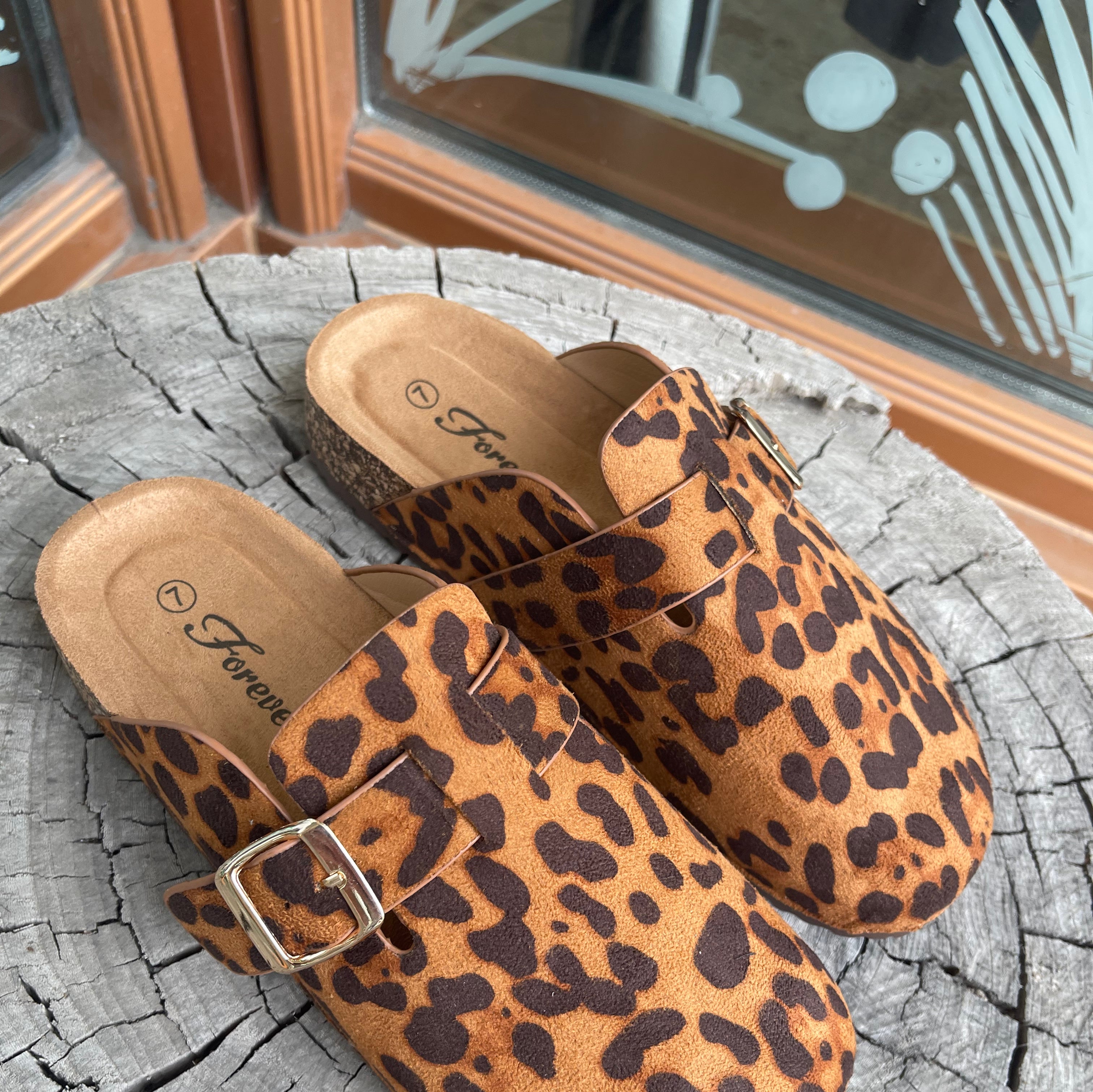 Wild and Free Leopard Clog-Clogs-Forever Link-The Silo Boutique, Women's Fashion Boutique Located in Warren and Grand Forks North Dakota