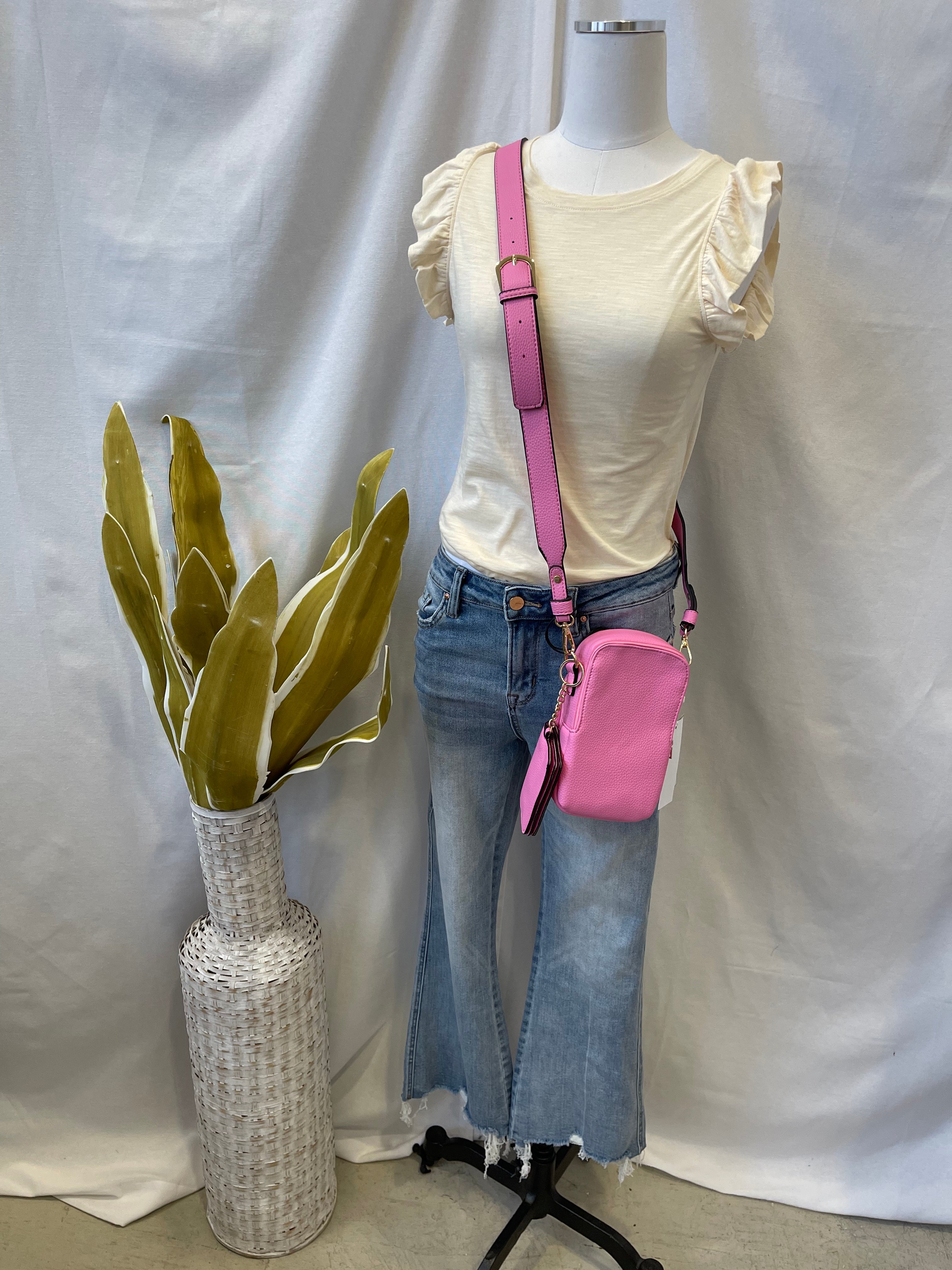 Jen and Co Parker Purse-Pink-Jen and Co-The Silo Boutique, Women's Fashion Boutique Located in Warren and Grand Forks North Dakota