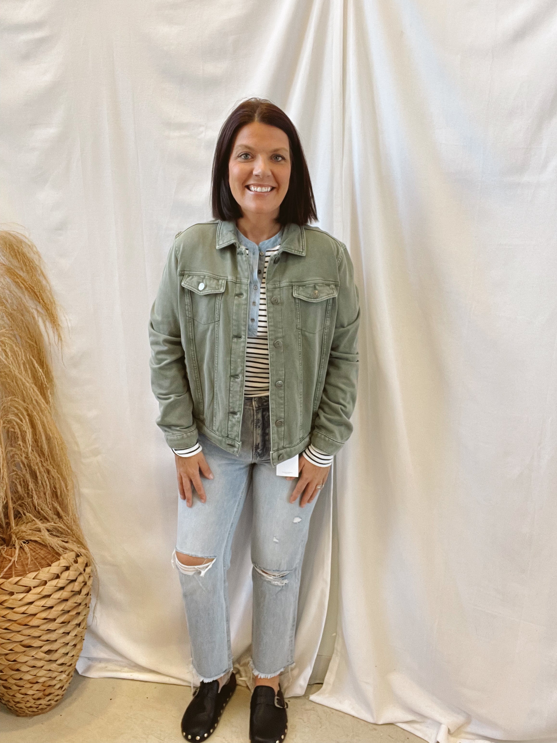 Be Cool Soft Jacket-Olive-Coats & Jackets-be cool-The Silo Boutique, Women's Fashion Boutique Located in Warren and Grand Forks North Dakota