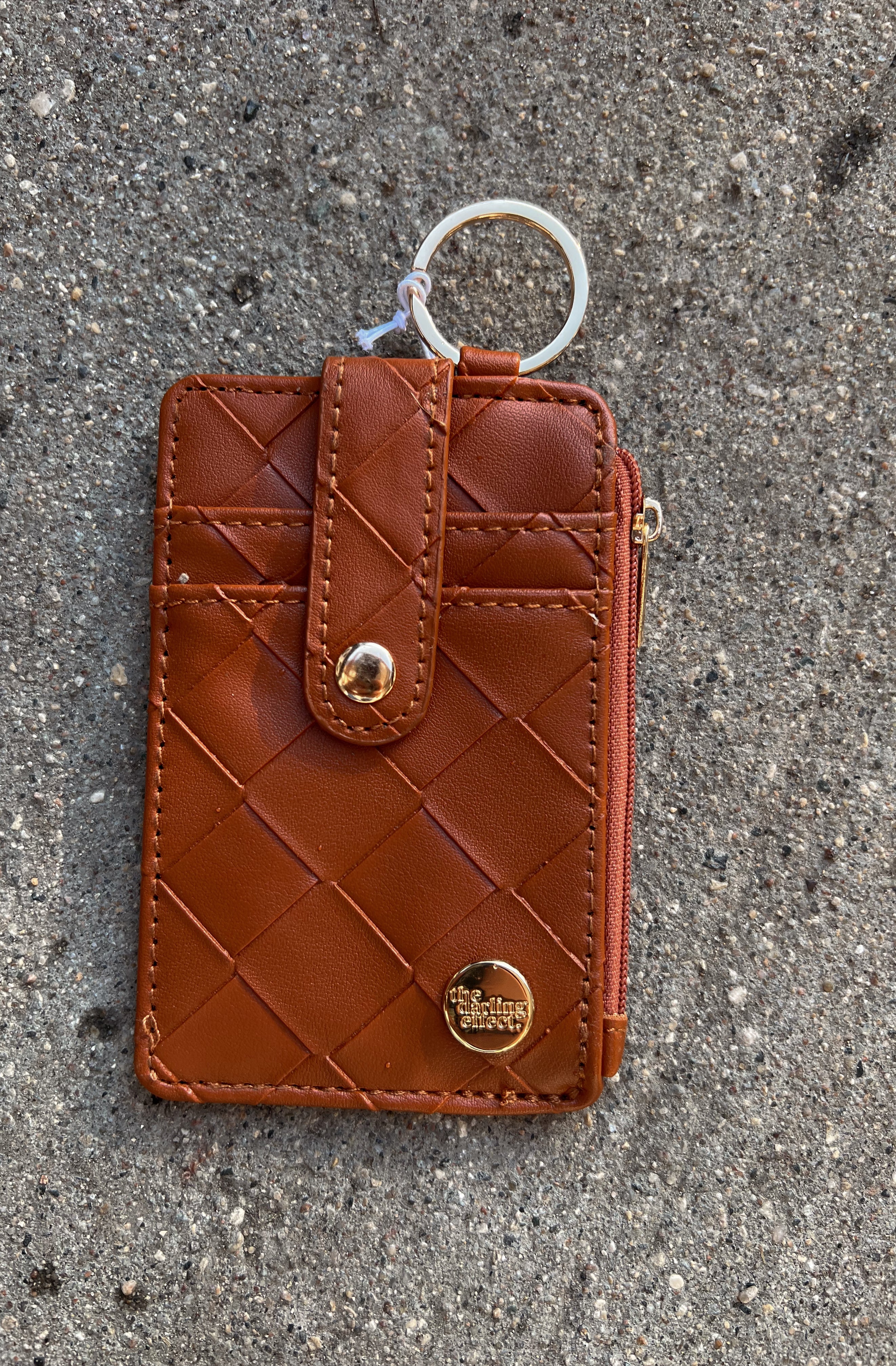 Darling Effect Keychain Wallet-Wallets-Darling Effect-The Silo Boutique, Women's Fashion Boutique Located in Warren and Grand Forks North Dakota
