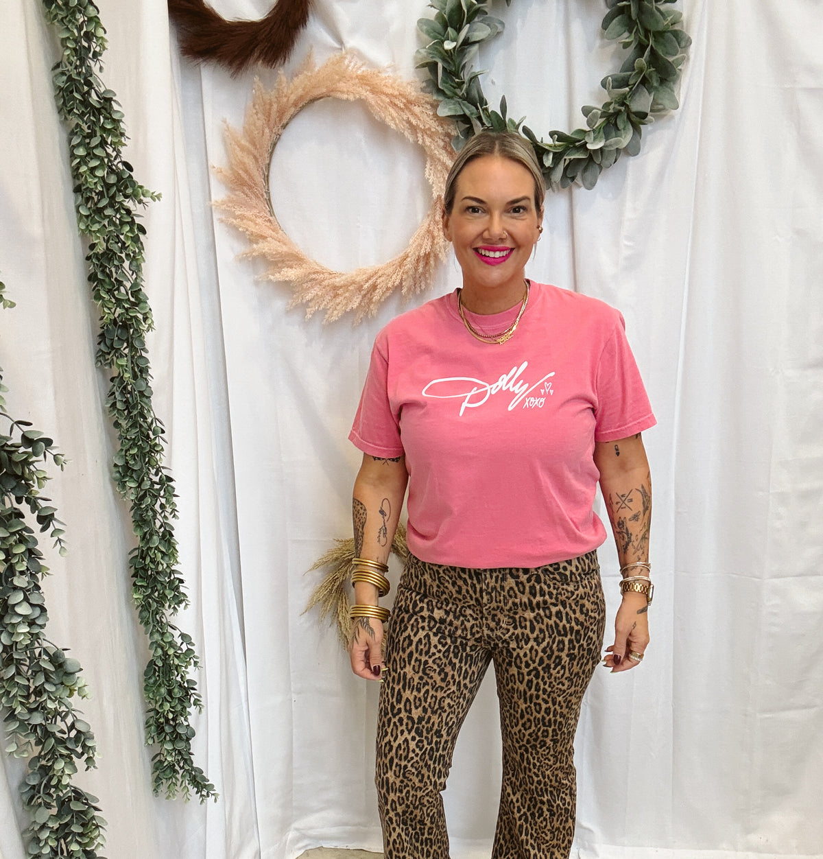 Judy Blue Leopard Flare Jeans-Jeans-judy blue-The Silo Boutique, Women's Fashion Boutique Located in Warren and Grand Forks North Dakota