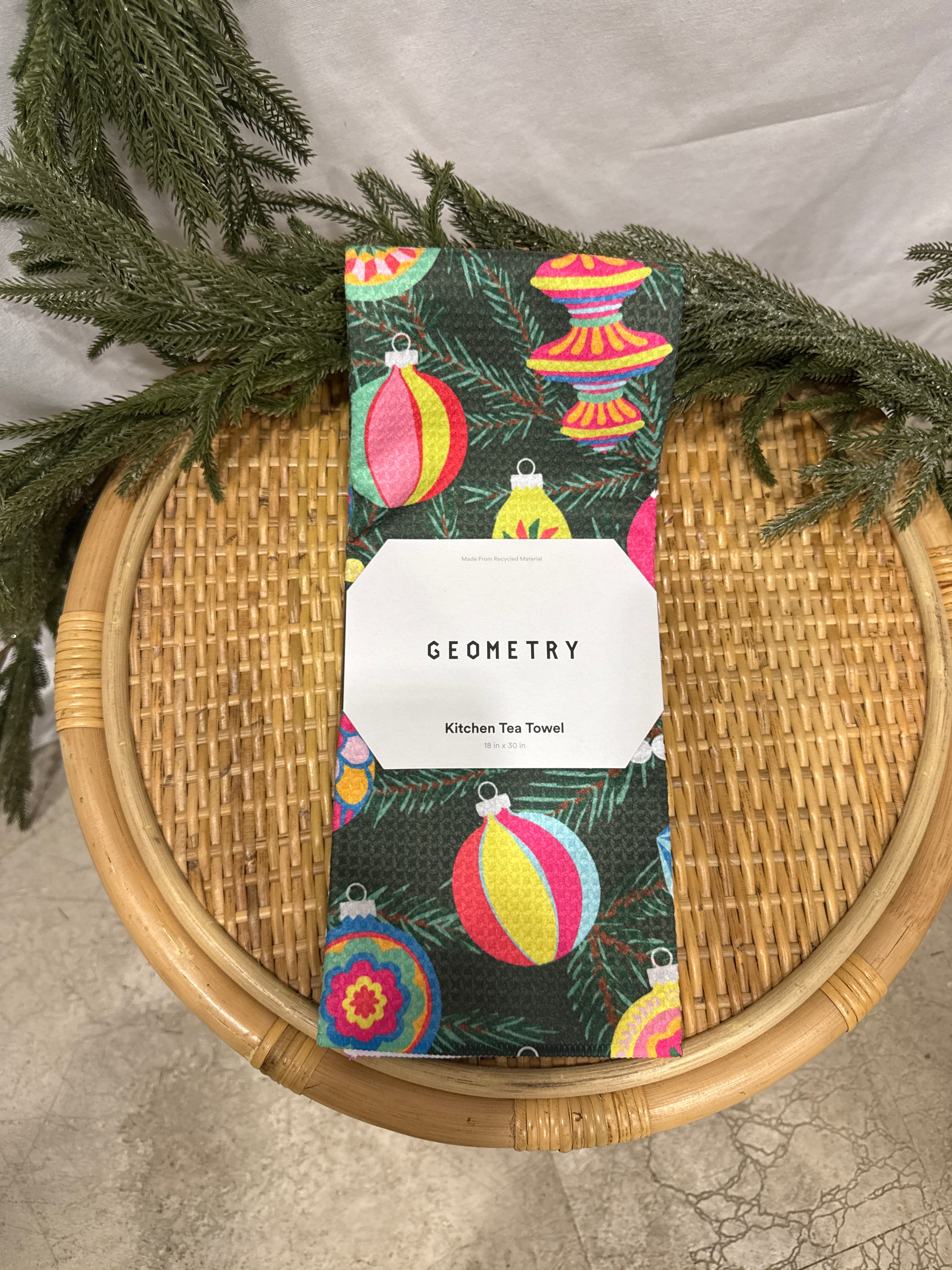 Geometry Tea Towel-dish cloth-geometry-The Silo Boutique, Women's Fashion Boutique Located in Warren and Grand Forks North Dakota