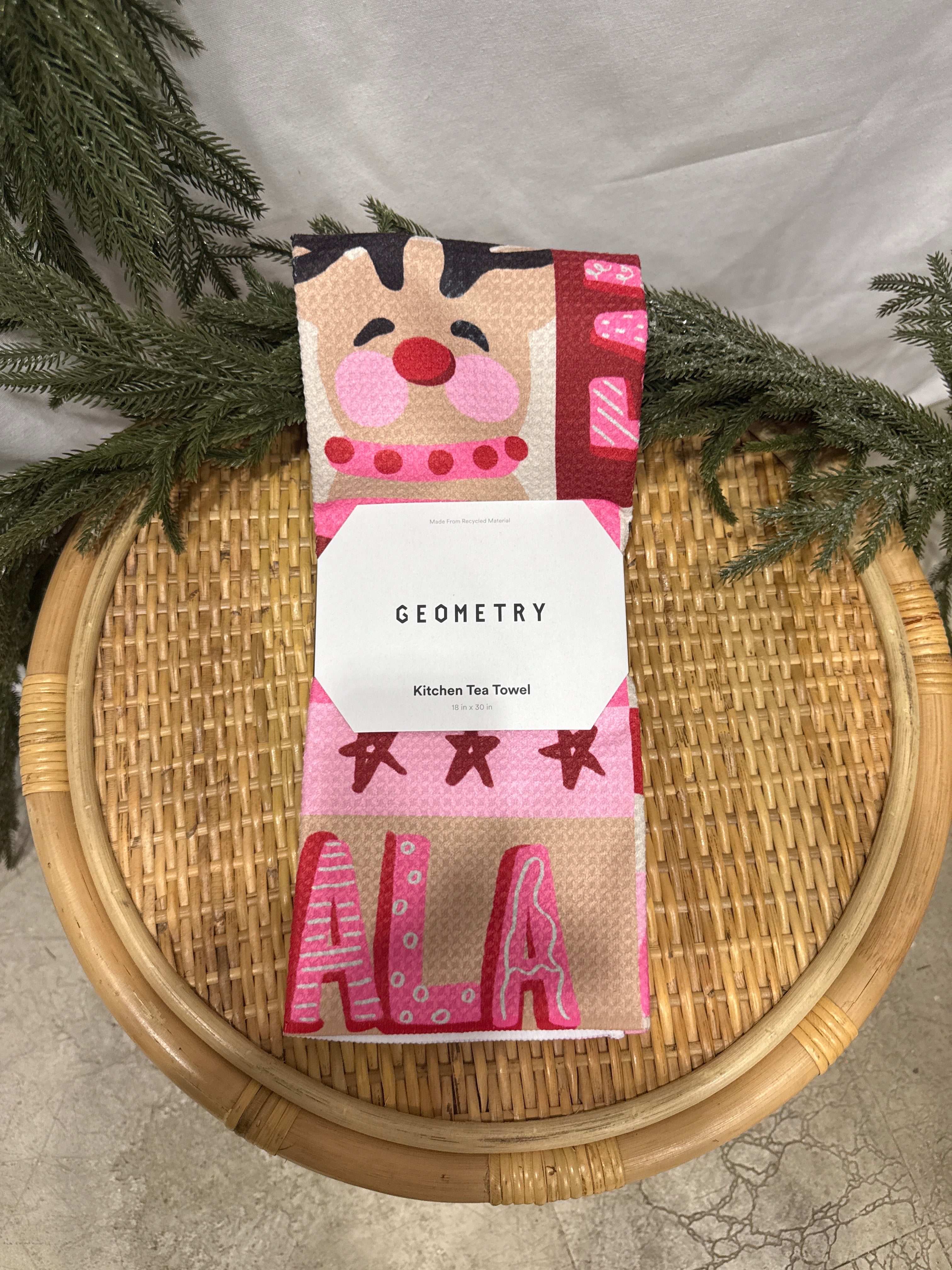 Geometry Tea Towel-dish cloth-geometry-The Silo Boutique, Women's Fashion Boutique Located in Warren and Grand Forks North Dakota