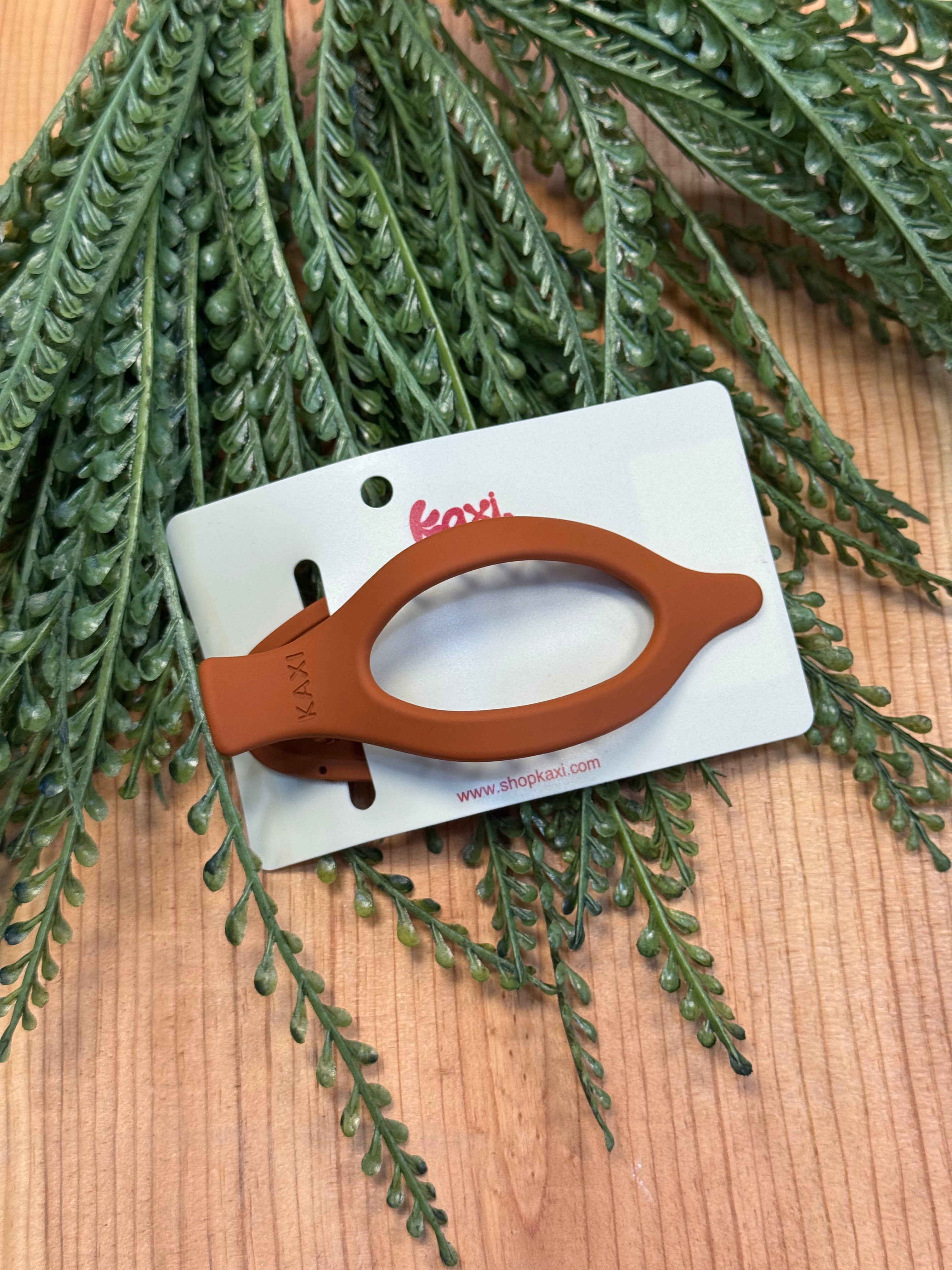 KAXI Lay Down 2.0 Claw Clip-Matte Orange-Hair Accessories-zad-The Silo Boutique, Women's Fashion Boutique Located in Warren and Grand Forks North Dakota