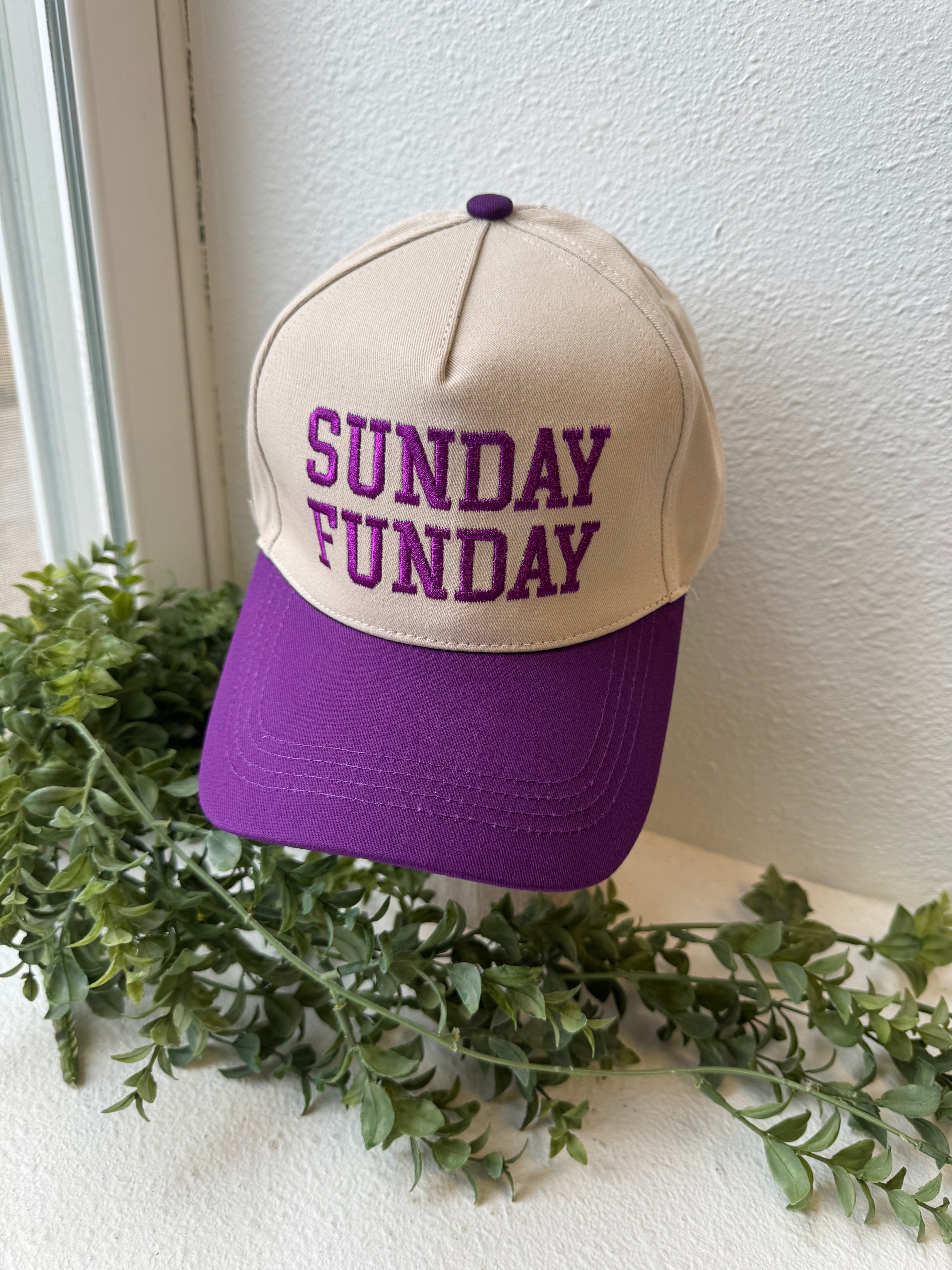 Zen Sunday Funday Hat-Purple-Hats-Zenana-The Silo Boutique, Women's Fashion Boutique Located in Warren and Grand Forks North Dakota