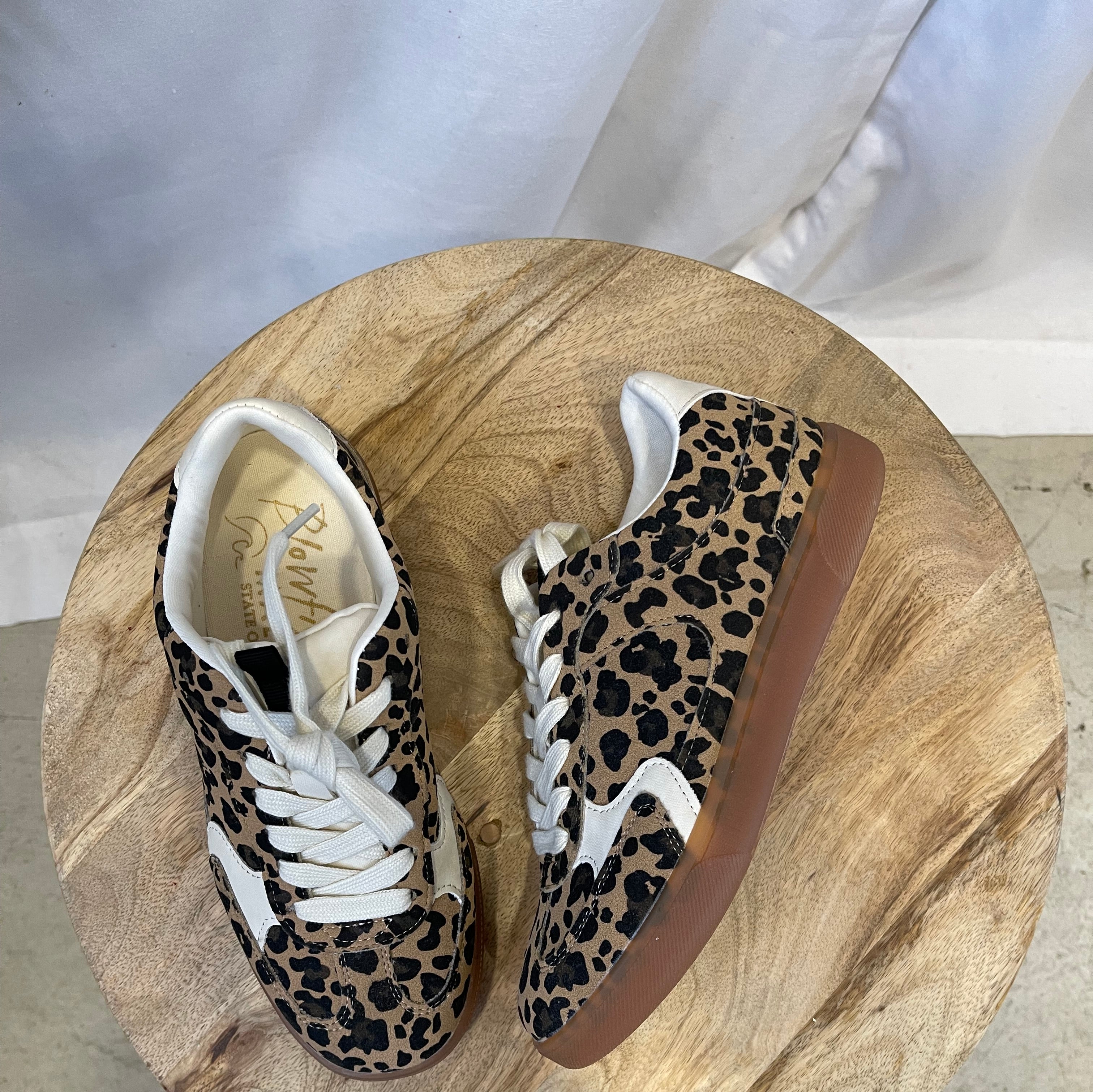 Blowfish Tastic Leopard Sneaker-Sneakers-blowfish-The Silo Boutique, Women's Fashion Boutique Located in Warren and Grand Forks North Dakota
