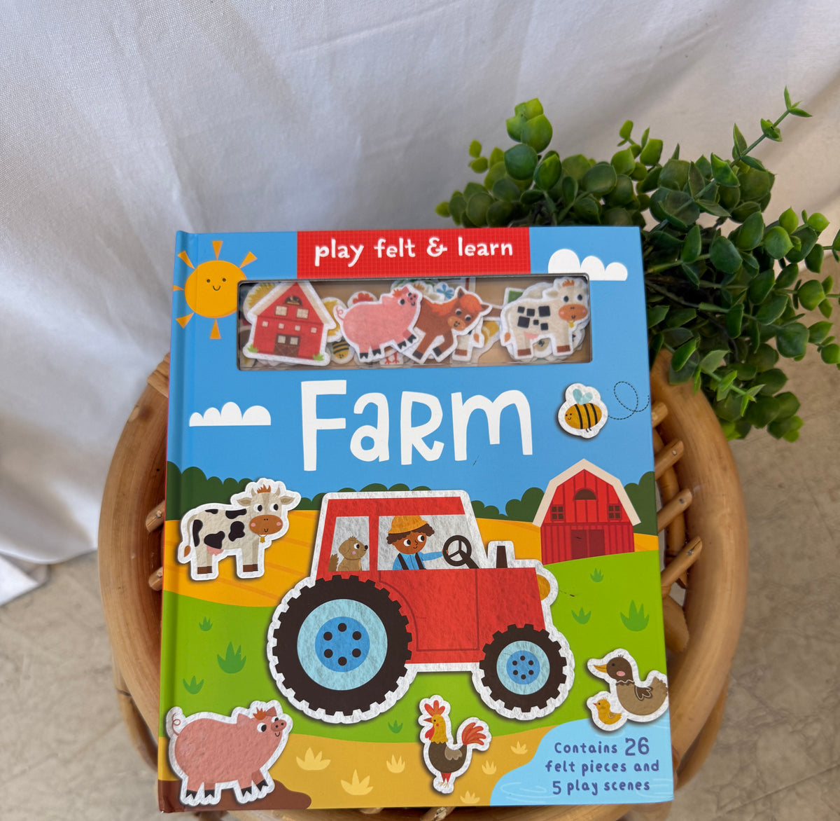 Play Felt Farm Book-Books-faire-The Silo Boutique, Women's Fashion Boutique Located in Warren and Grand Forks North Dakota
