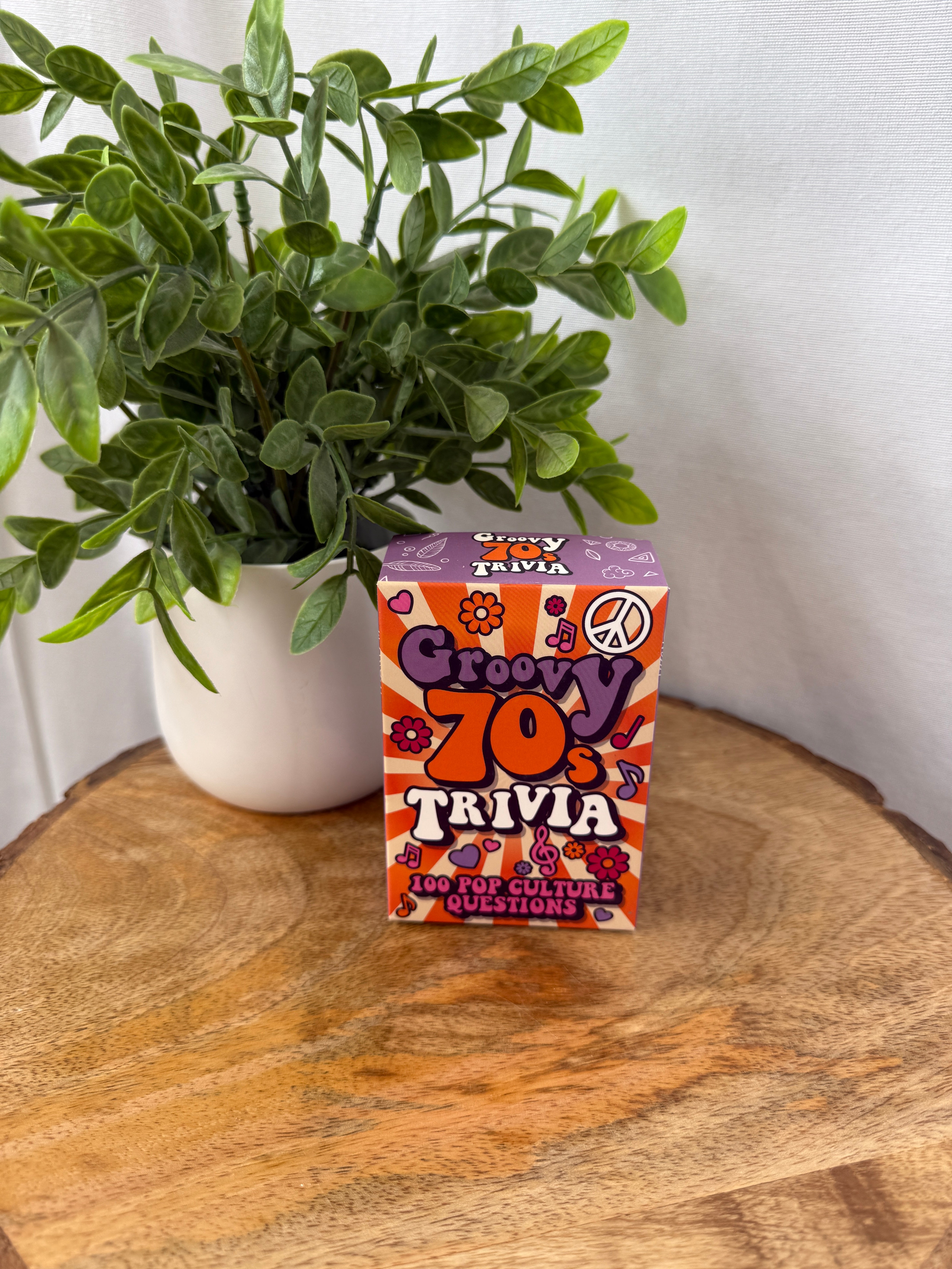 Groovy 70s Trivia Game-Games-Gift Republic-The Silo Boutique, Women's Fashion Boutique Located in Warren and Grand Forks North Dakota