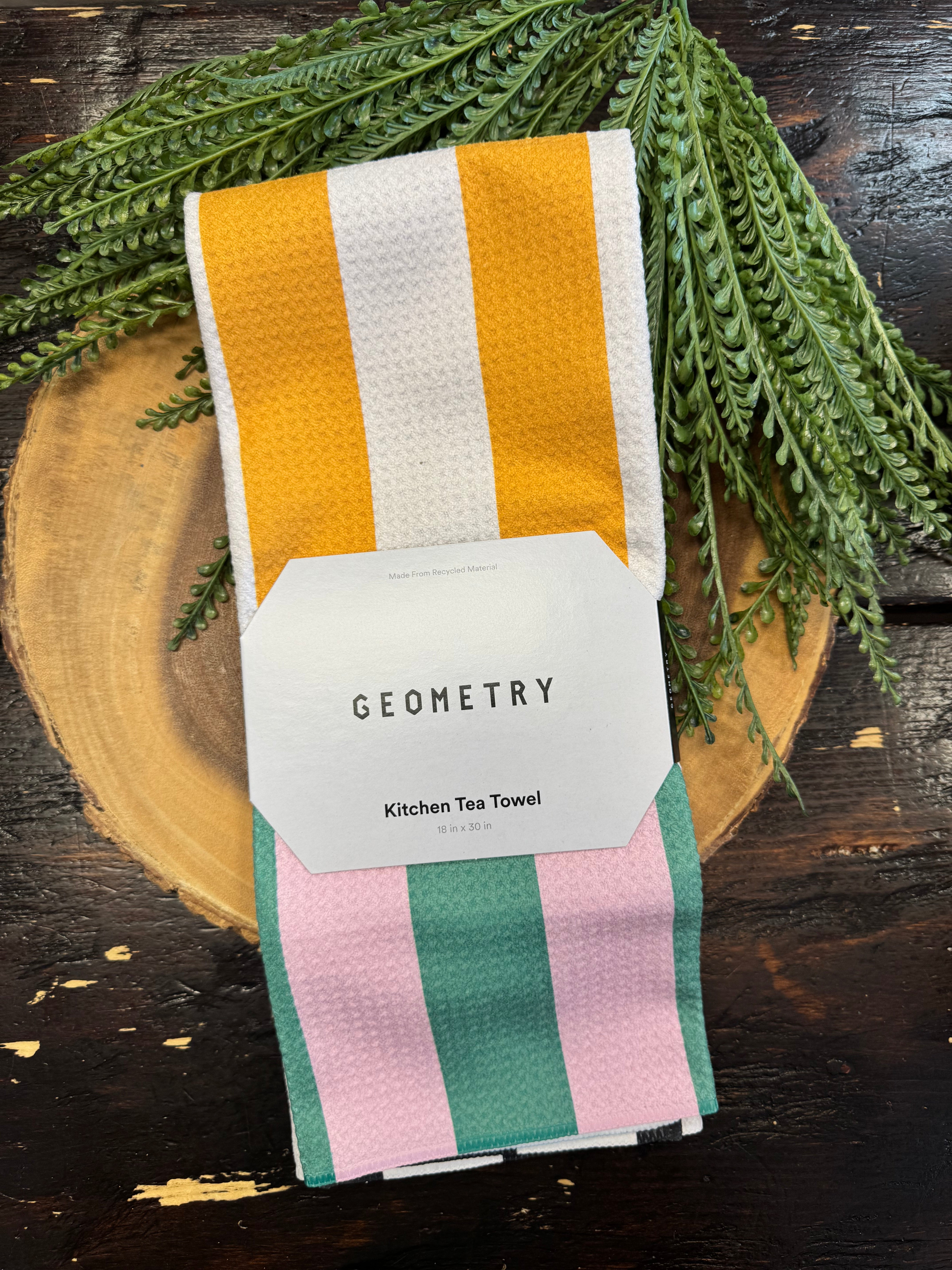 Geometry Tea Towel-dish cloth-geometry-The Silo Boutique, Women's Fashion Boutique Located in Warren and Grand Forks North Dakota