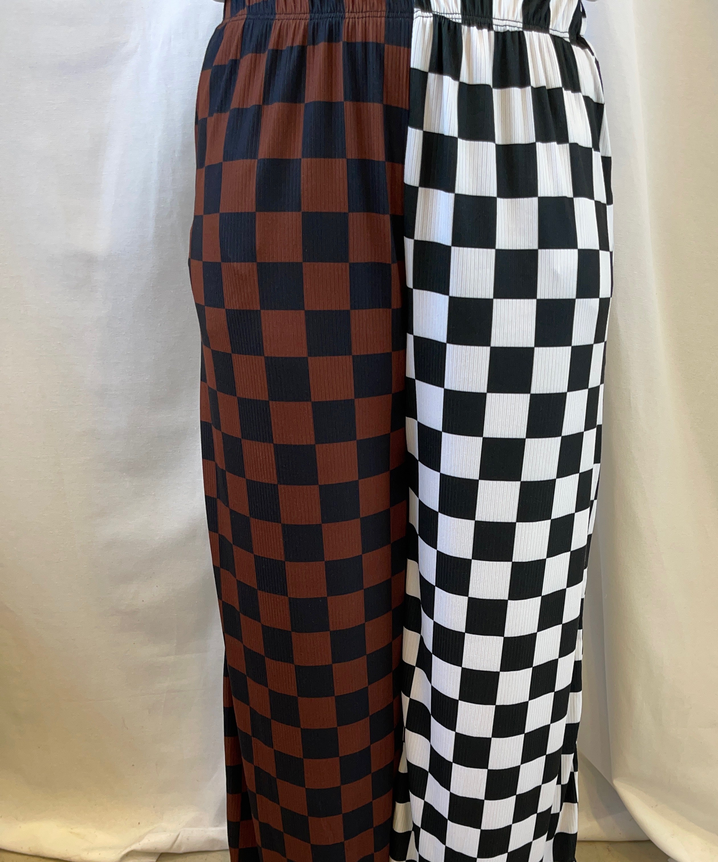 Jade Split Decision Checkered Pants-Pants-jade-The Silo Boutique, Women's Fashion Boutique Located in Warren and Grand Forks North Dakota
