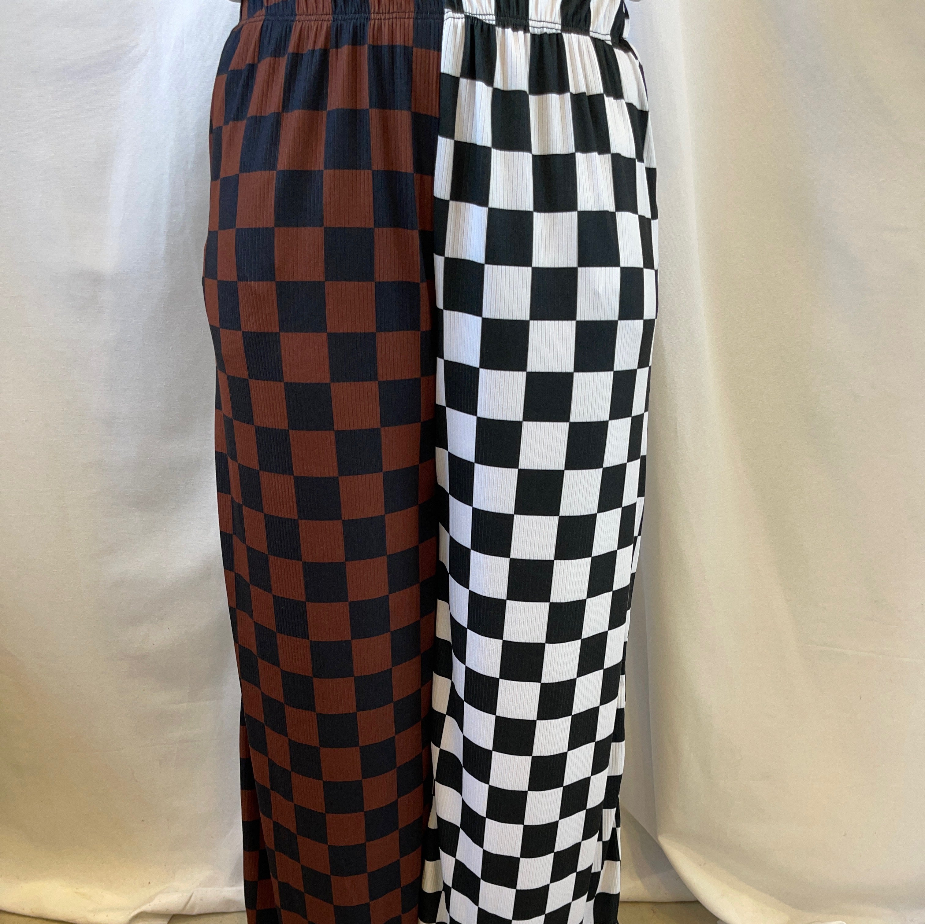 Jade Split Decision Checkered Pants-Pants-jade-The Silo Boutique, Women's Fashion Boutique Located in Warren and Grand Forks North Dakota