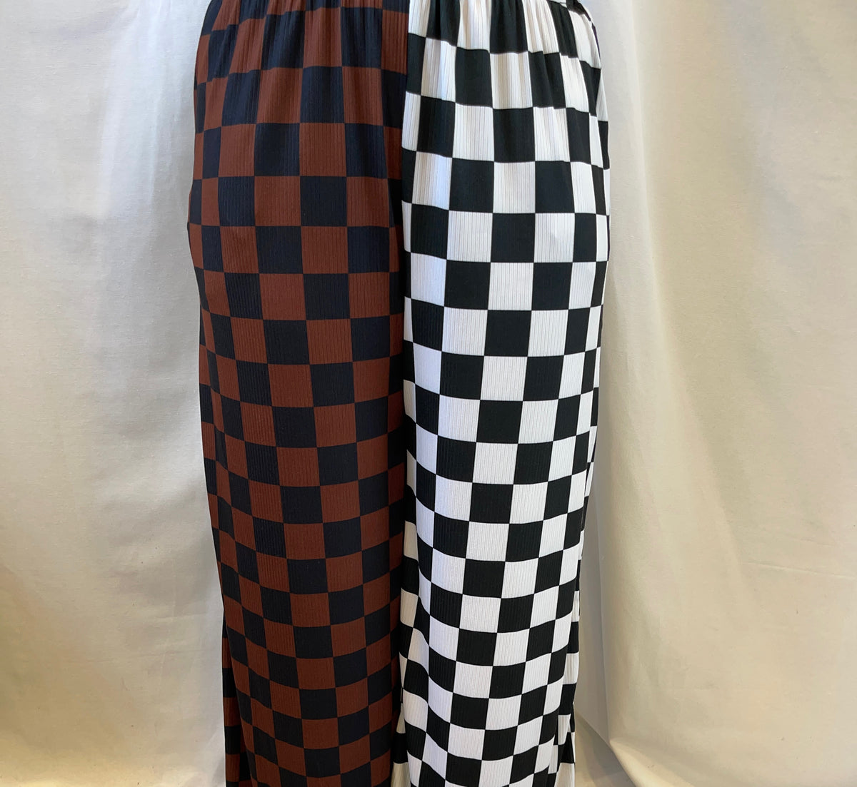 Jade Split Decision Checkered Pants-Pants-jade-The Silo Boutique, Women's Fashion Boutique Located in Warren and Grand Forks North Dakota