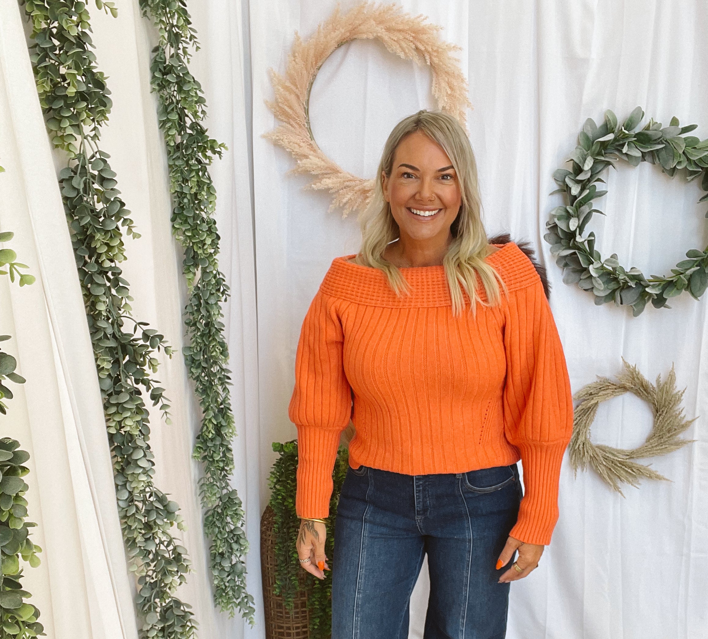 Risen Front Seam Wide Leg Jeans-Jeans-risen-The Silo Boutique, Women's Fashion Boutique Located in Warren and Grand Forks North Dakota