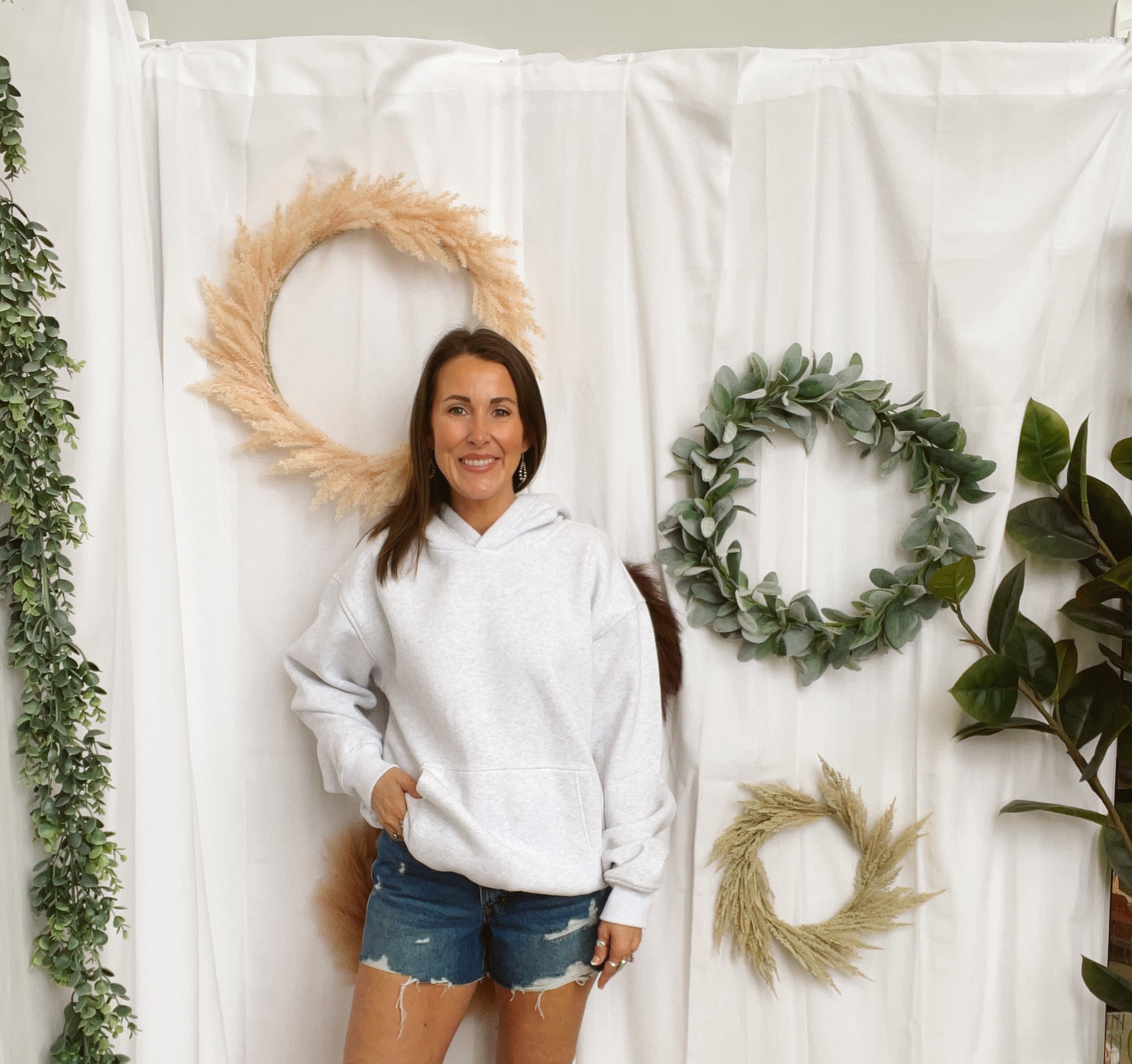 Carly Cloud Hooded Sweatshirt-Ash-Sweatshirts-tictoc-The Silo Boutique, Women's Fashion Boutique Located in Warren and Grand Forks North Dakota