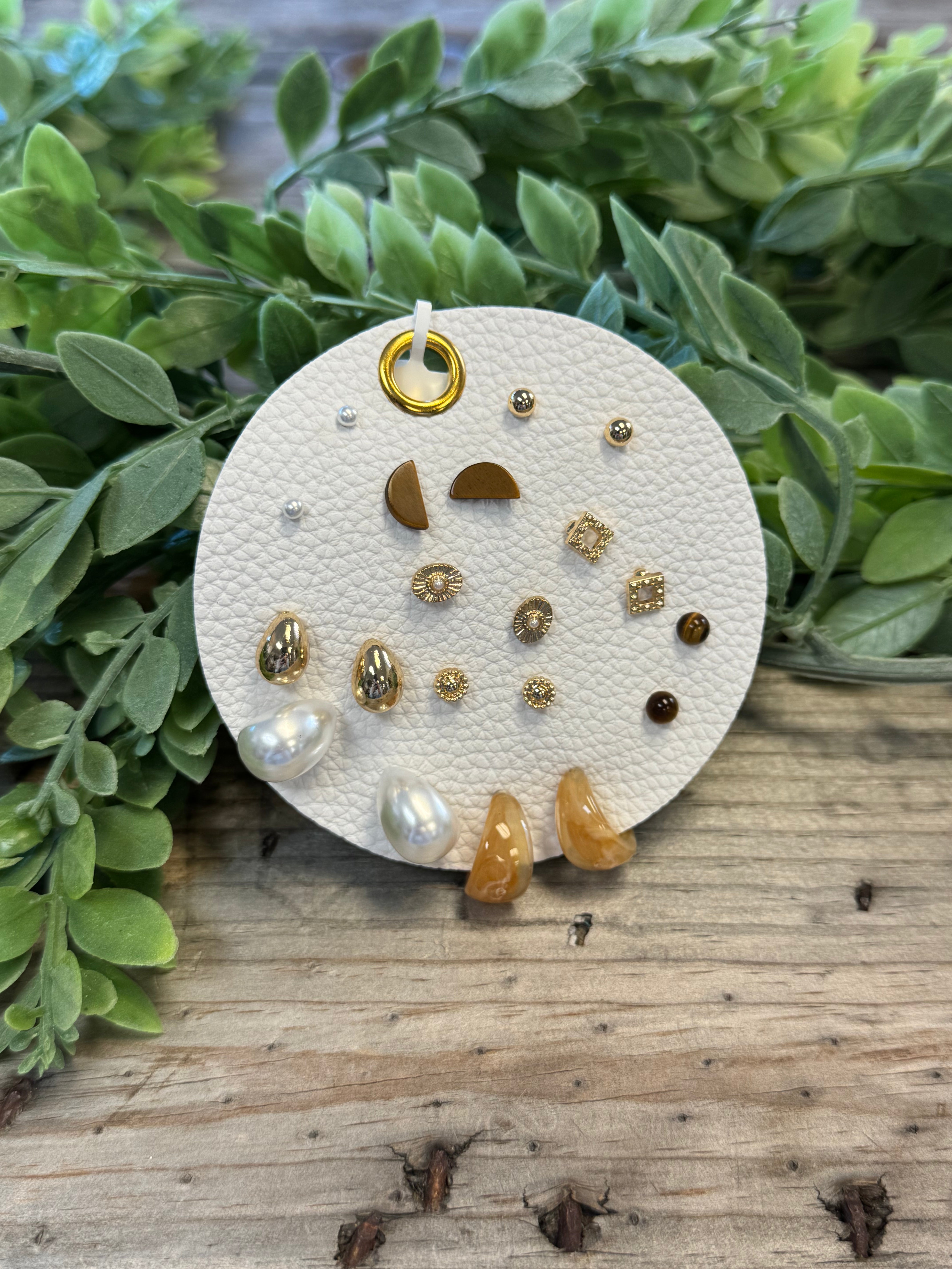 Kenze Multi Earrings-Earrings-kenze-The Silo Boutique, Women's Fashion Boutique Located in Warren and Grand Forks North Dakota