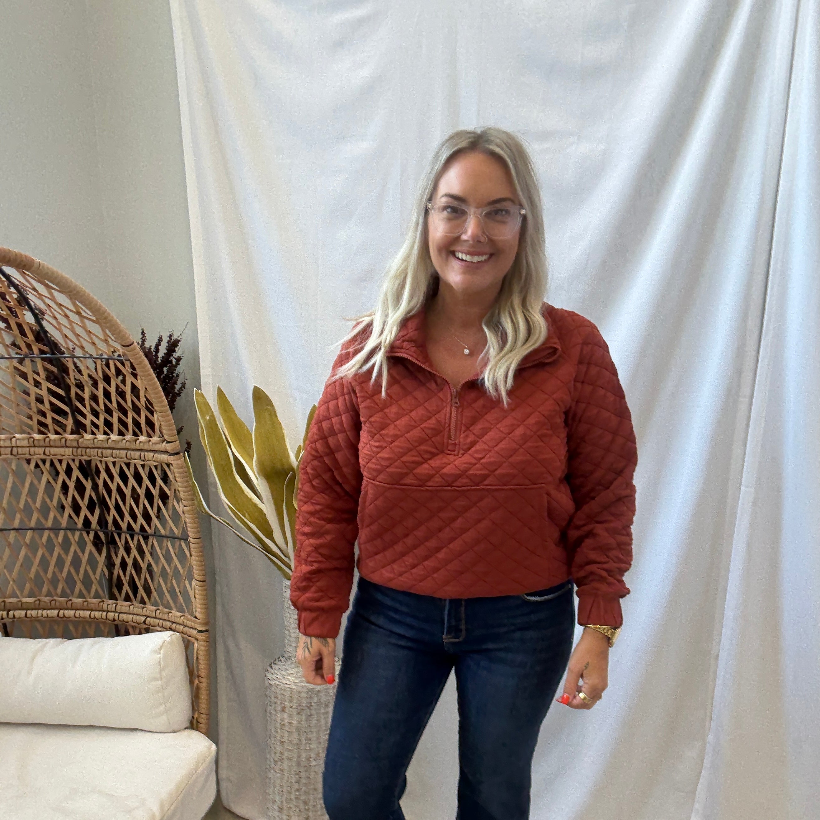 Riley Risen Dark Straight Jeans-Jeans-risen-The Silo Boutique, Women's Fashion Boutique Located in Warren and Grand Forks North Dakota