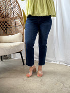 Vervet Growing Light Slim Straight Jeans-Final Sale-Jeans-vervet-The Silo Boutique, Women's Fashion Boutique Located in Warren and Grand Forks North Dakota