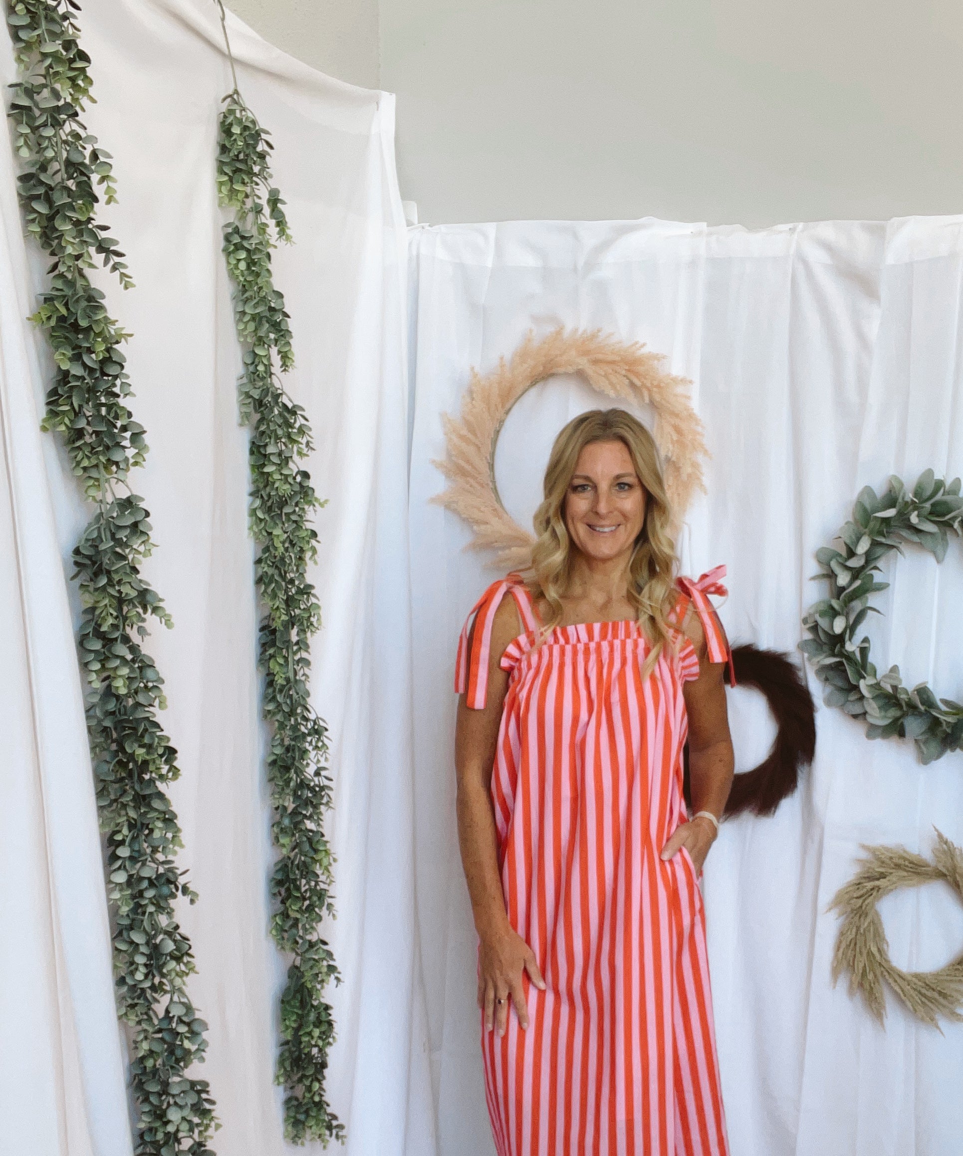 Punchy Pink Red Dress-Dresses-wishlist-The Silo Boutique, Women's Fashion Boutique Located in Warren and Grand Forks North Dakota