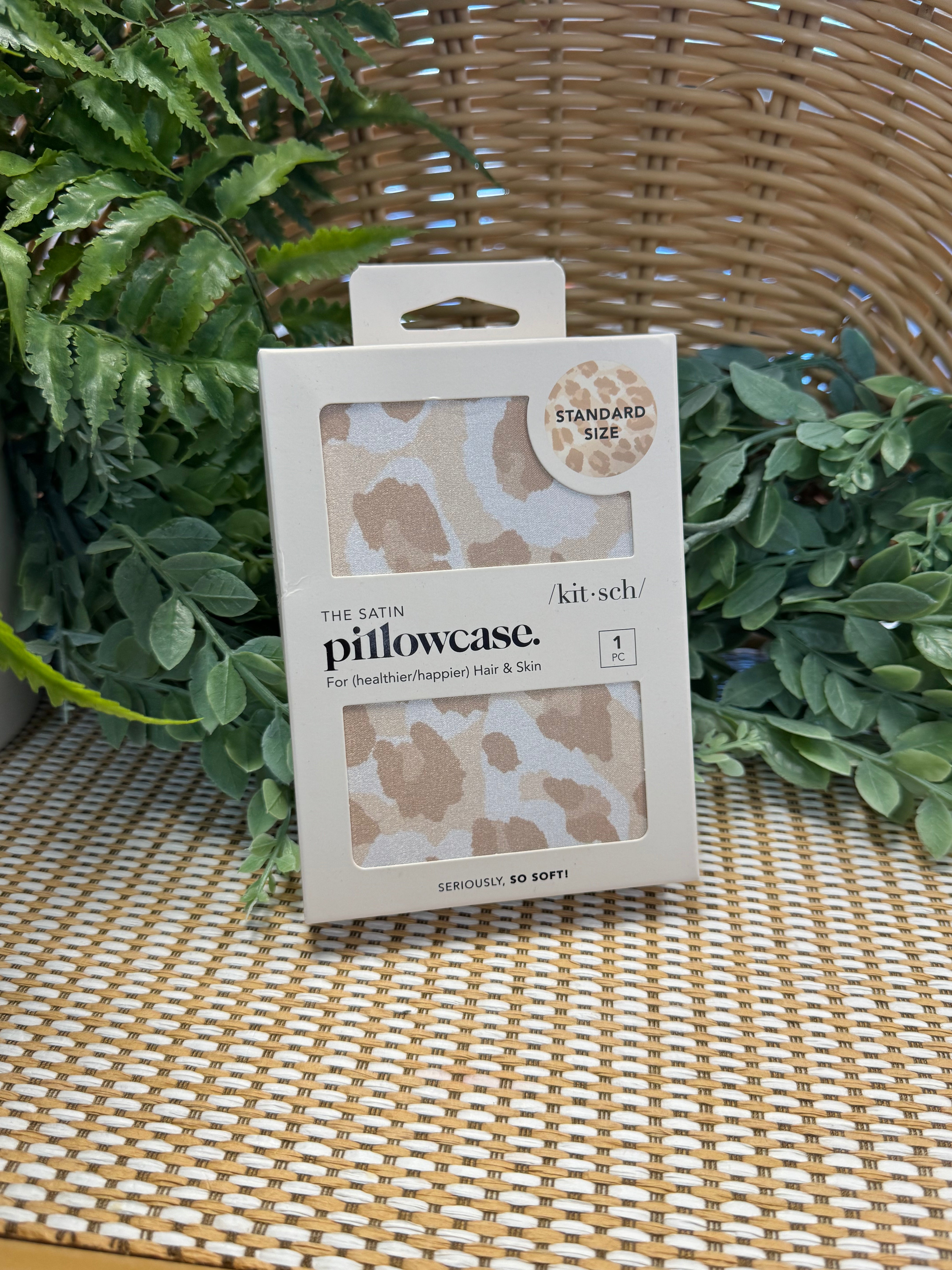 Kitsch Satin Standard Pillowcase-Beauty-kitsch-The Silo Boutique, Women's Fashion Boutique Located in Warren and Grand Forks North Dakota