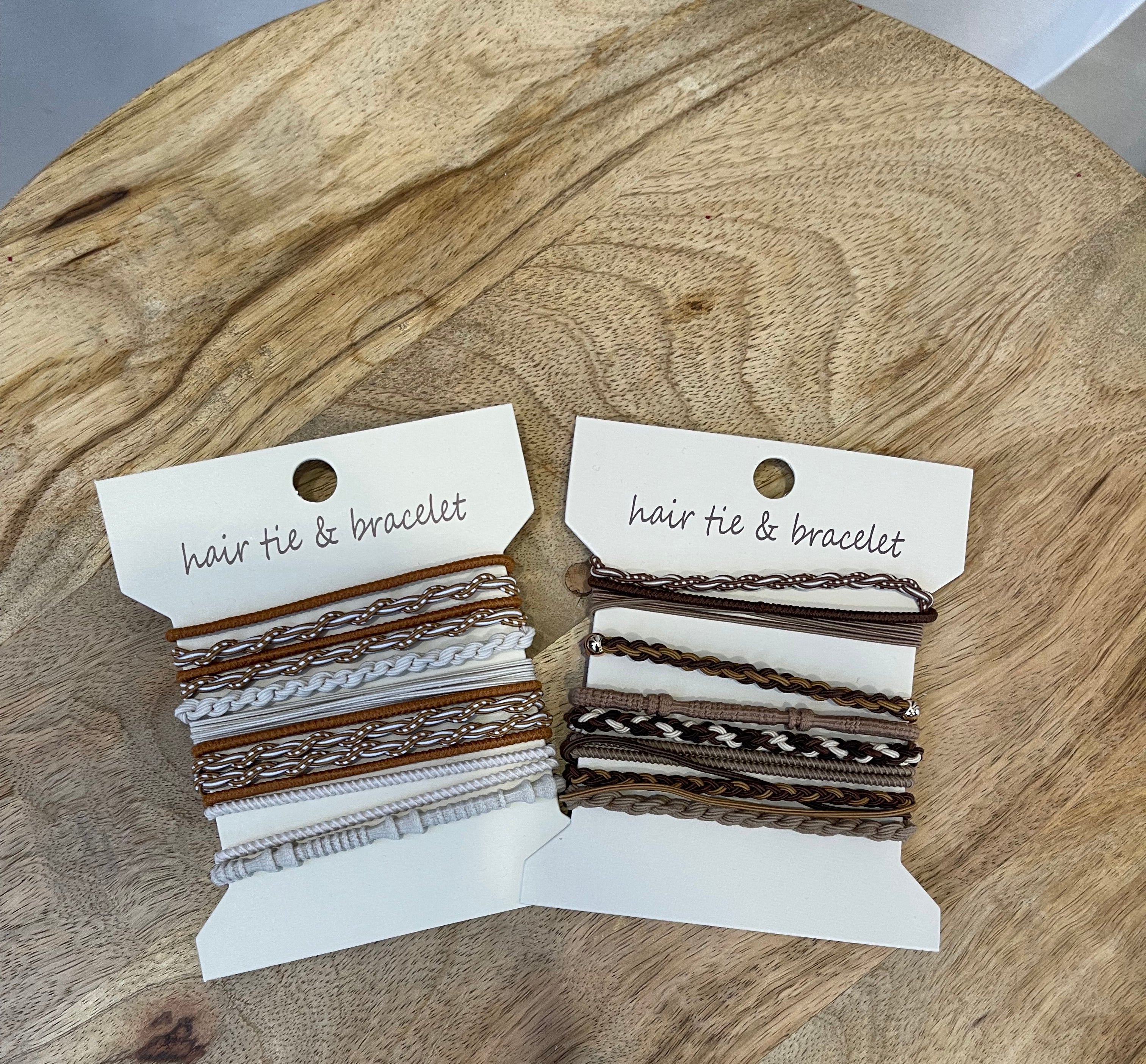 Lynn Hair Ties Bracelet-Bracelets-joss-The Silo Boutique, Women's Fashion Boutique Located in Warren and Grand Forks North Dakota