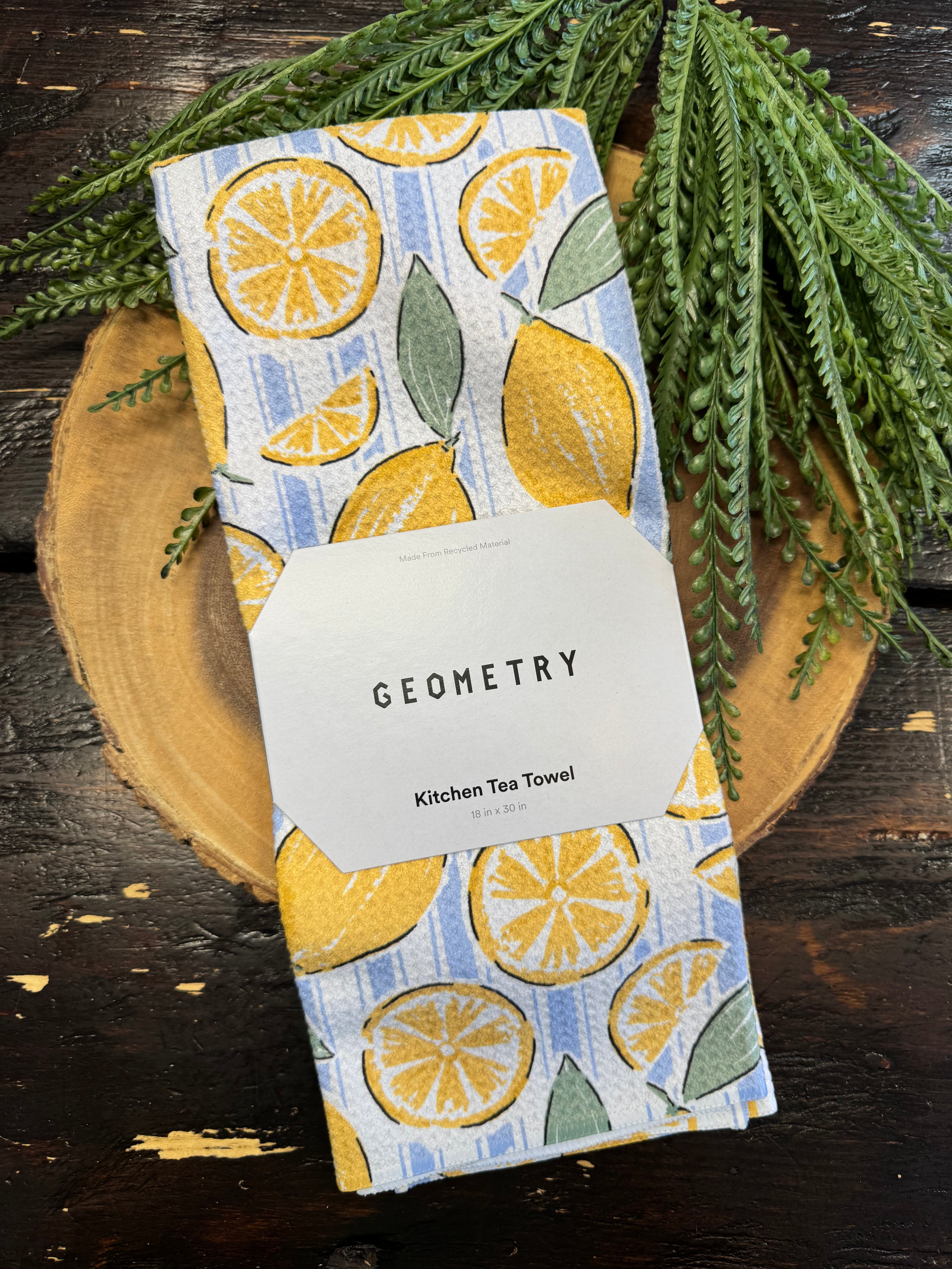 Geometry Tea Towel-dish cloth-geometry-The Silo Boutique, Women's Fashion Boutique Located in Warren and Grand Forks North Dakota