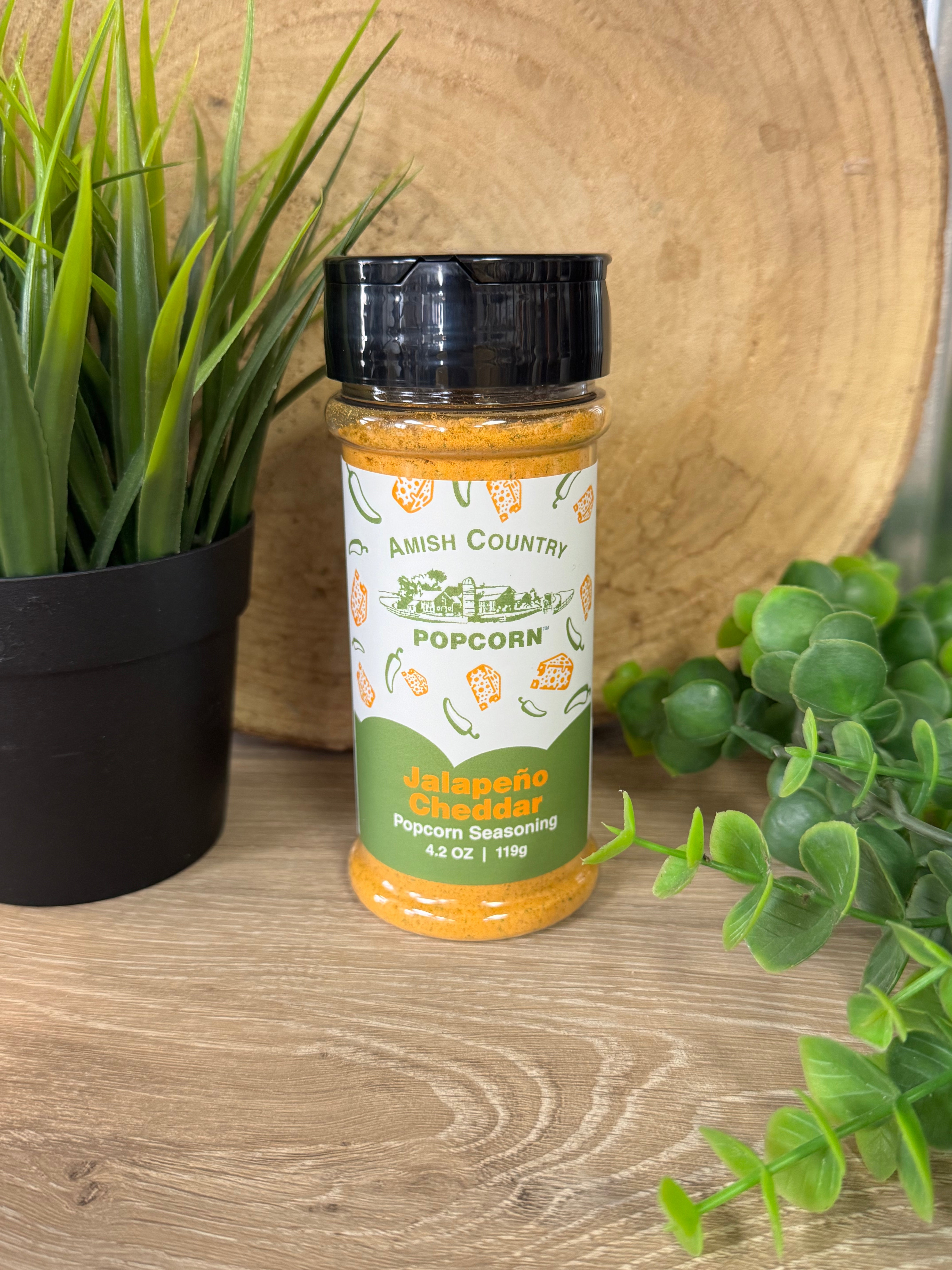 Jalapeño Cheddar Popcorn Seasoning-Food Items-amish-The Silo Boutique, Women's Fashion Boutique Located in Warren and Grand Forks North Dakota