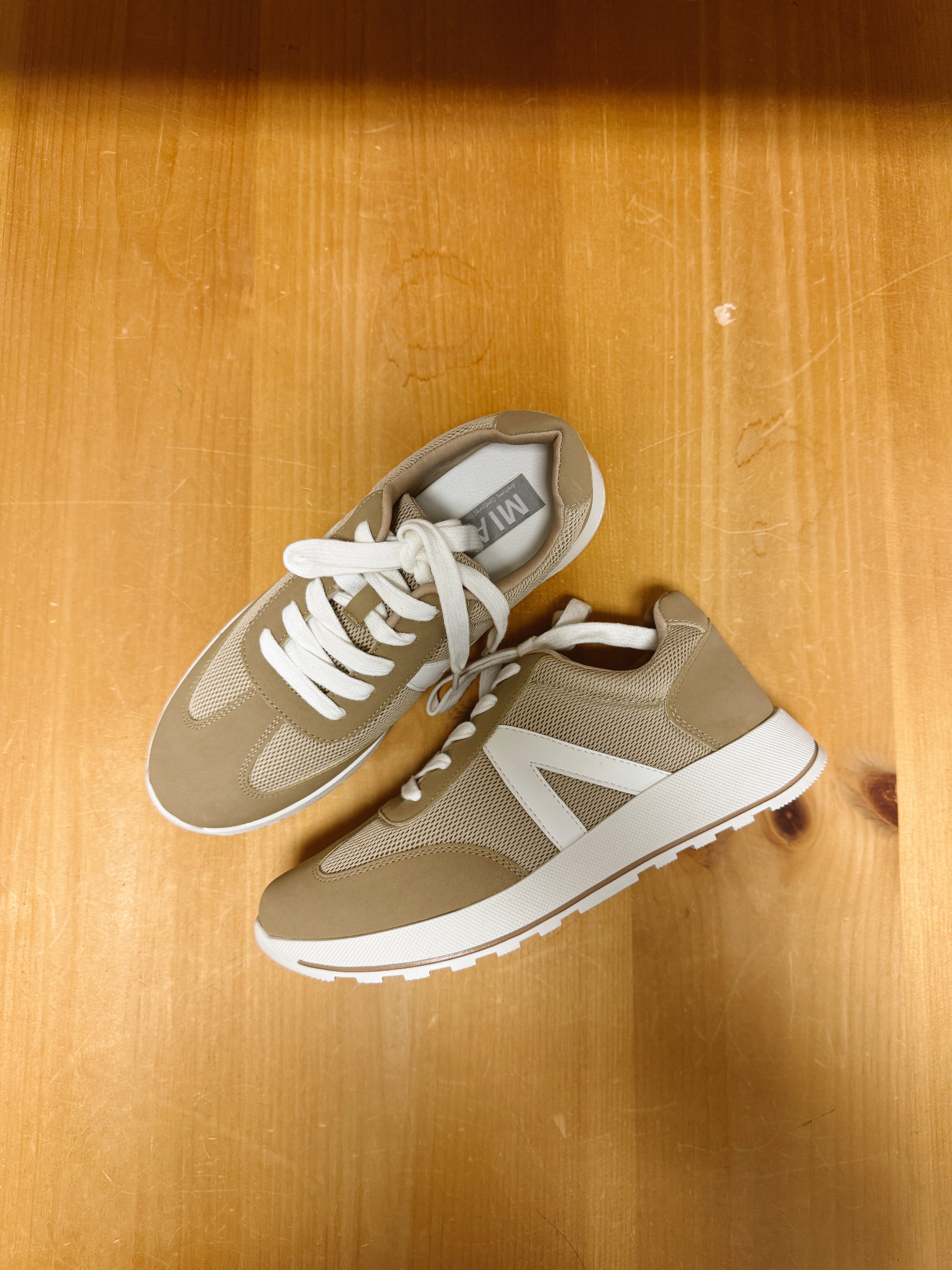 MIA Caddy Sneaker Light Sand-Sneakers-MIA-The Silo Boutique, Women's Fashion Boutique Located in Warren and Grand Forks North Dakota