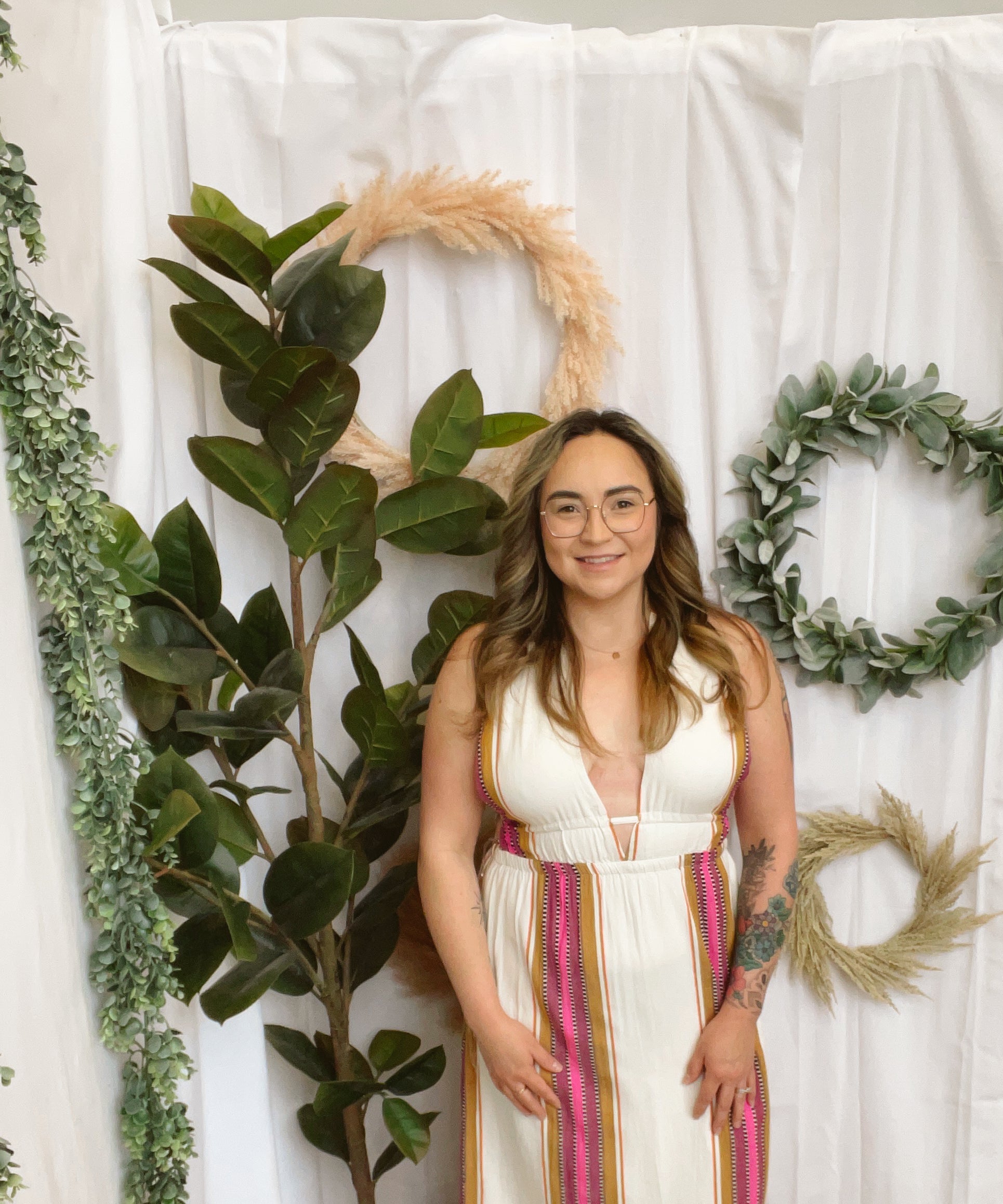 Elan Long Maxi Dress-Natural Pink-Dresses-elan-The Silo Boutique, Women's Fashion Boutique Located in Warren and Grand Forks North Dakota