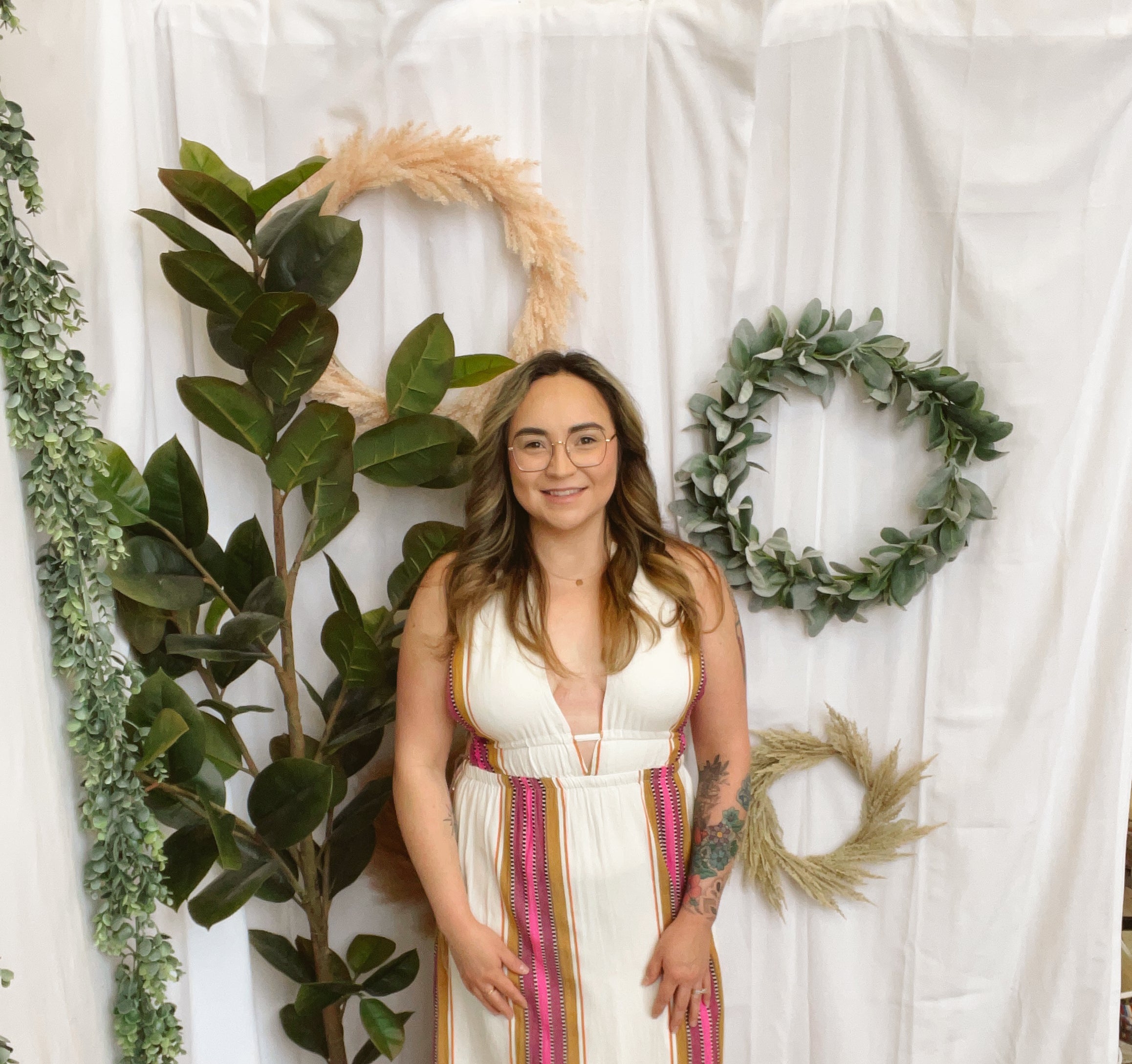 Elan Long Maxi Dress-Natural Pink-Dresses-elan-The Silo Boutique, Women's Fashion Boutique Located in Warren and Grand Forks North Dakota