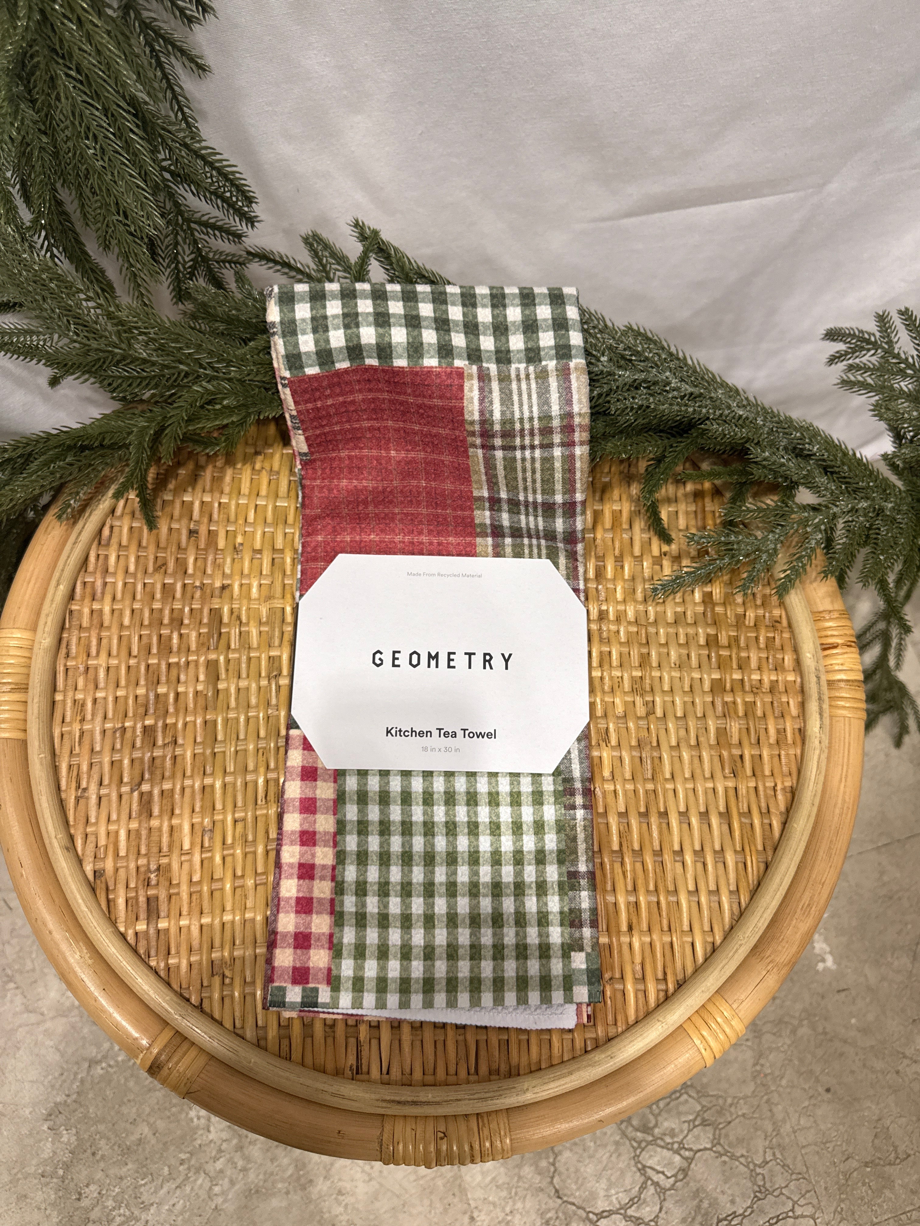 Geometry Tea Towel-dish cloth-geometry-The Silo Boutique, Women's Fashion Boutique Located in Warren and Grand Forks North Dakota