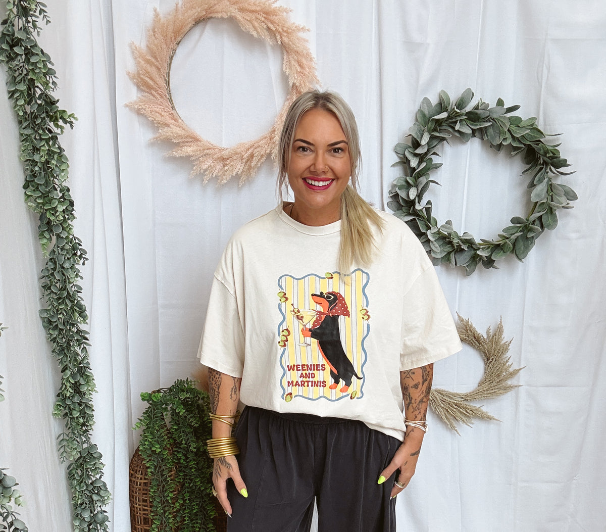 Easy Mineral Washed Pants-Ash Black-Pants-eesome-The Silo Boutique, Women's Fashion Boutique Located in Warren and Grand Forks North Dakota
