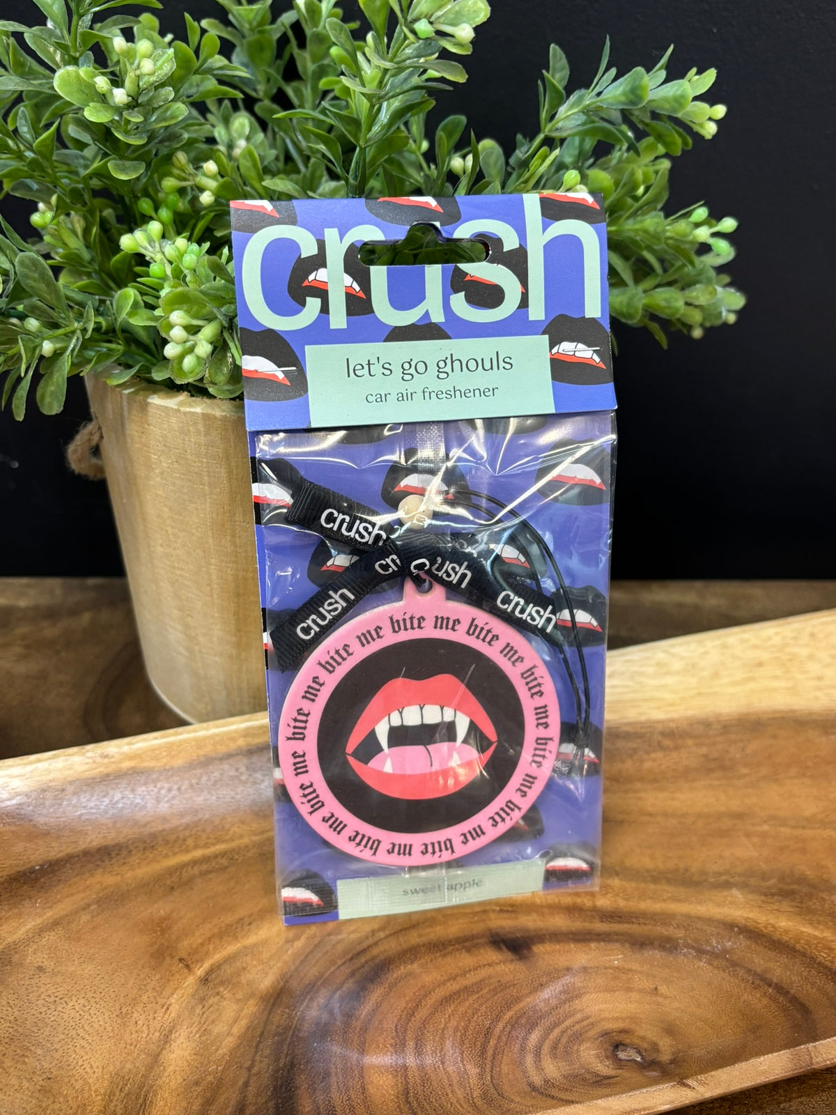 Crush Let's Go Ghouls Car Air Freshener-Air Freshner-dm-The Silo Boutique, Women's Fashion Boutique Located in Warren and Grand Forks North Dakota
