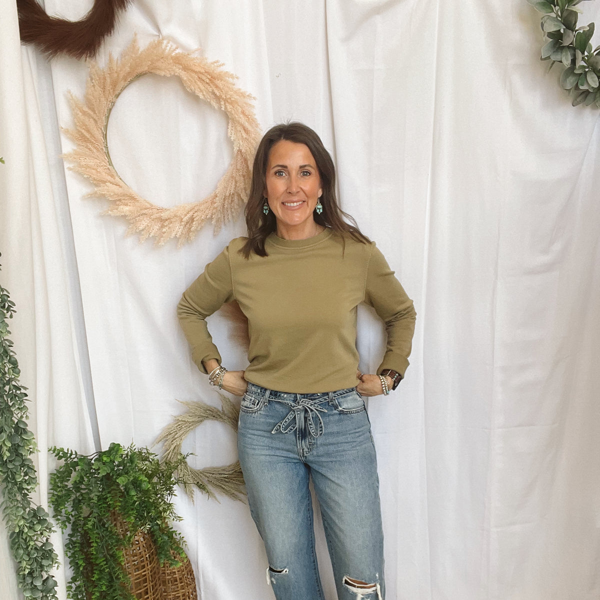 Hidden Ella Cropped Classic Straight Jeans-Jeans-Hidden-The Silo Boutique, Women's Fashion Boutique Located in Warren and Grand Forks North Dakota