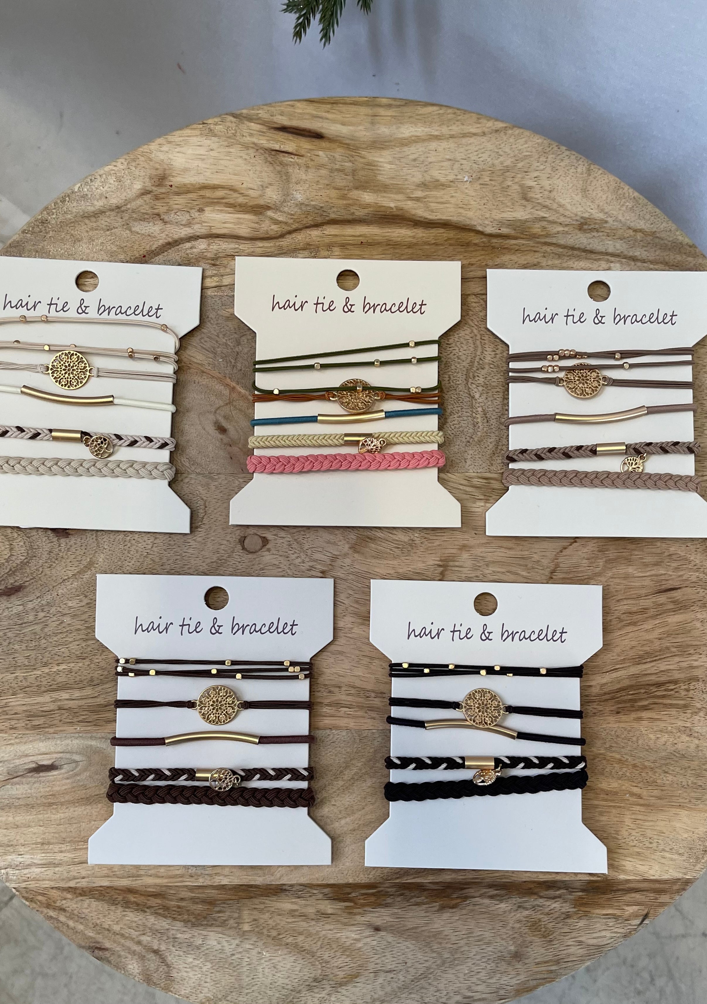 Joss Hair Ties Bracelet-Bracelets-joss-The Silo Boutique, Women's Fashion Boutique Located in Warren and Grand Forks North Dakota