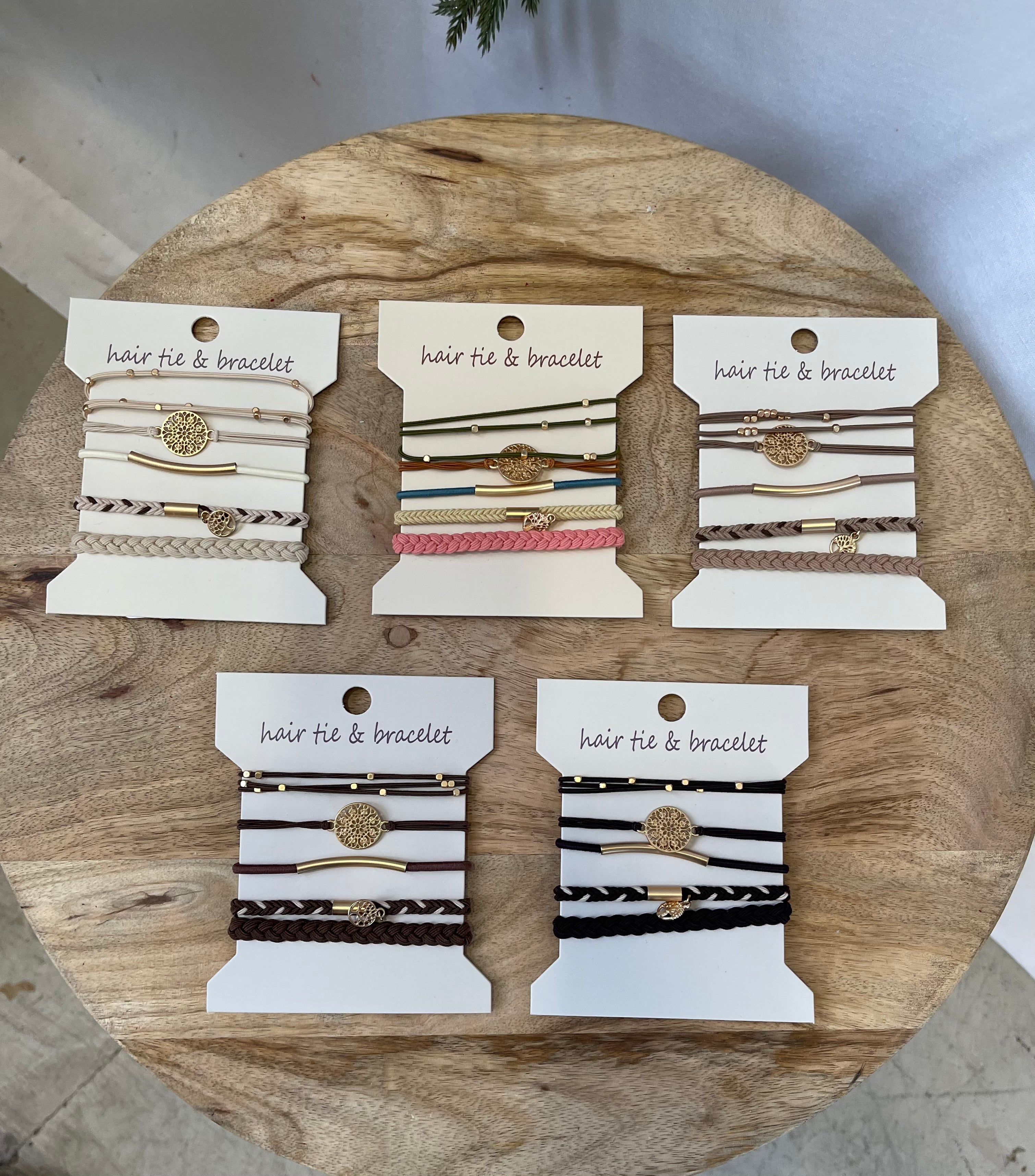 Joss Hair Ties Bracelet-Bracelets-joss-The Silo Boutique, Women's Fashion Boutique Located in Warren and Grand Forks North Dakota