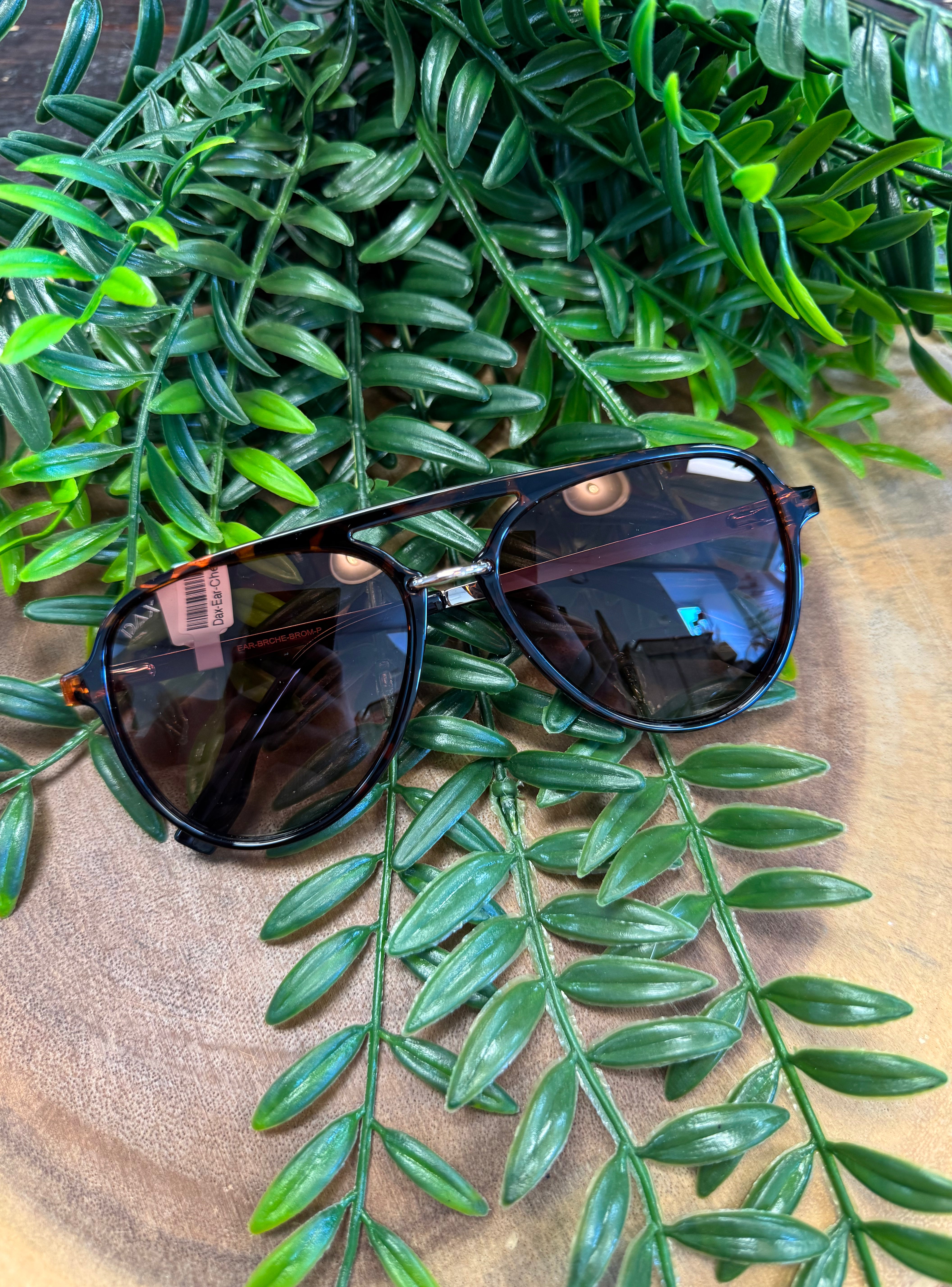 Dax Earhart Cheetah Sunglasses-Sunglasses-dax-The Silo Boutique, Women's Fashion Boutique Located in Warren and Grand Forks North Dakota
