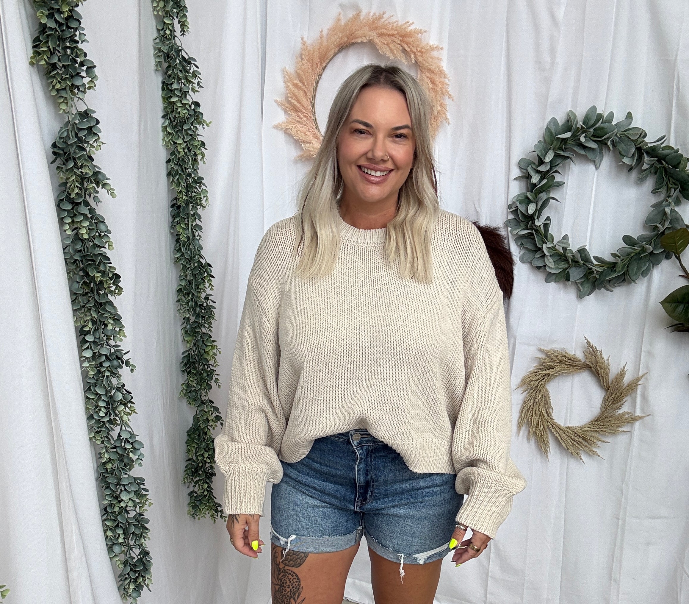 Risen Ripped Hem Shorts-Shorts-risen-The Silo Boutique, Women's Fashion Boutique Located in Warren and Grand Forks North Dakota