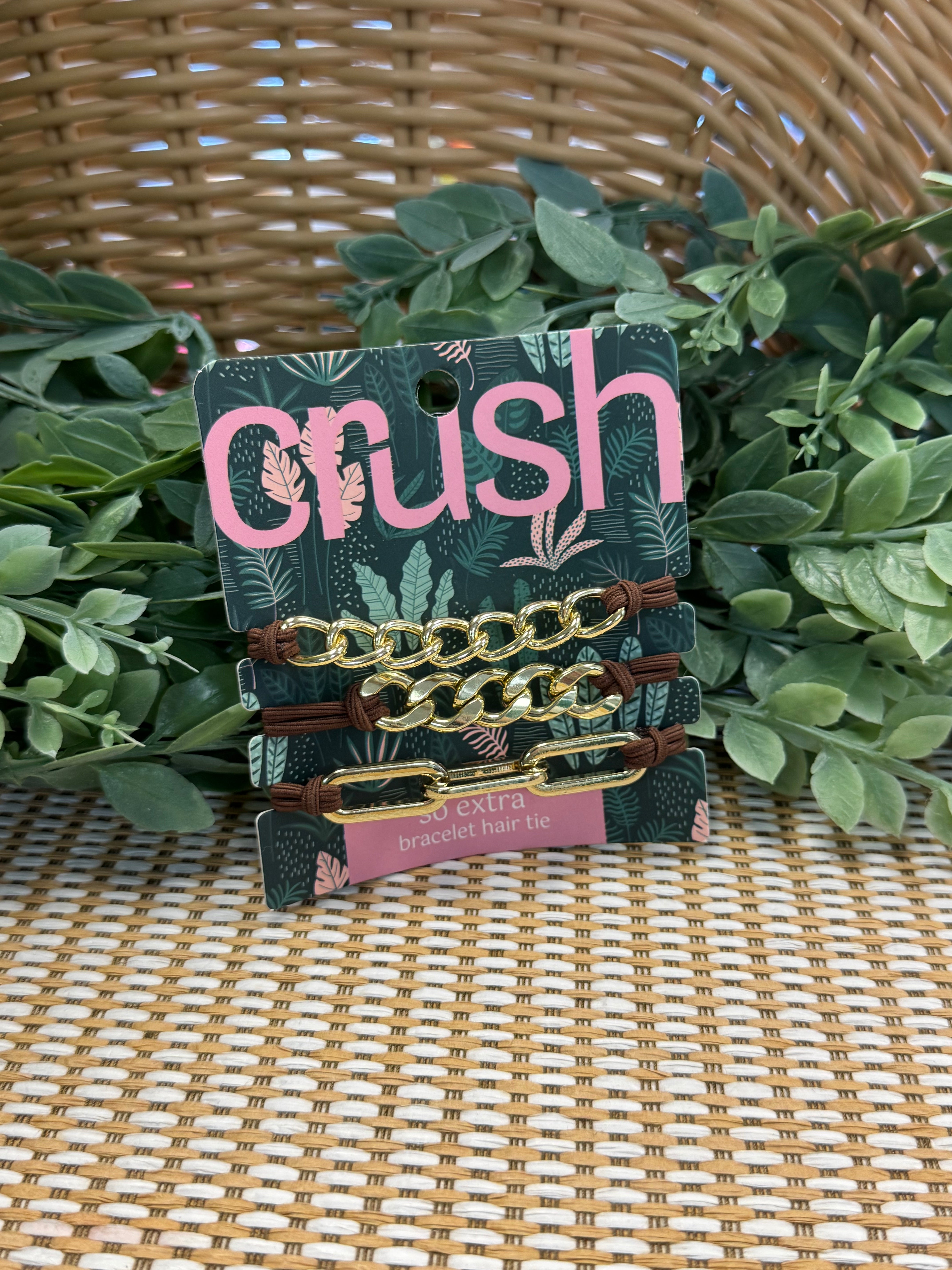 Crush Bracelet Hair Ties-Hair Accessories-dm-The Silo Boutique, Women's Fashion Boutique Located in Warren and Grand Forks North Dakota