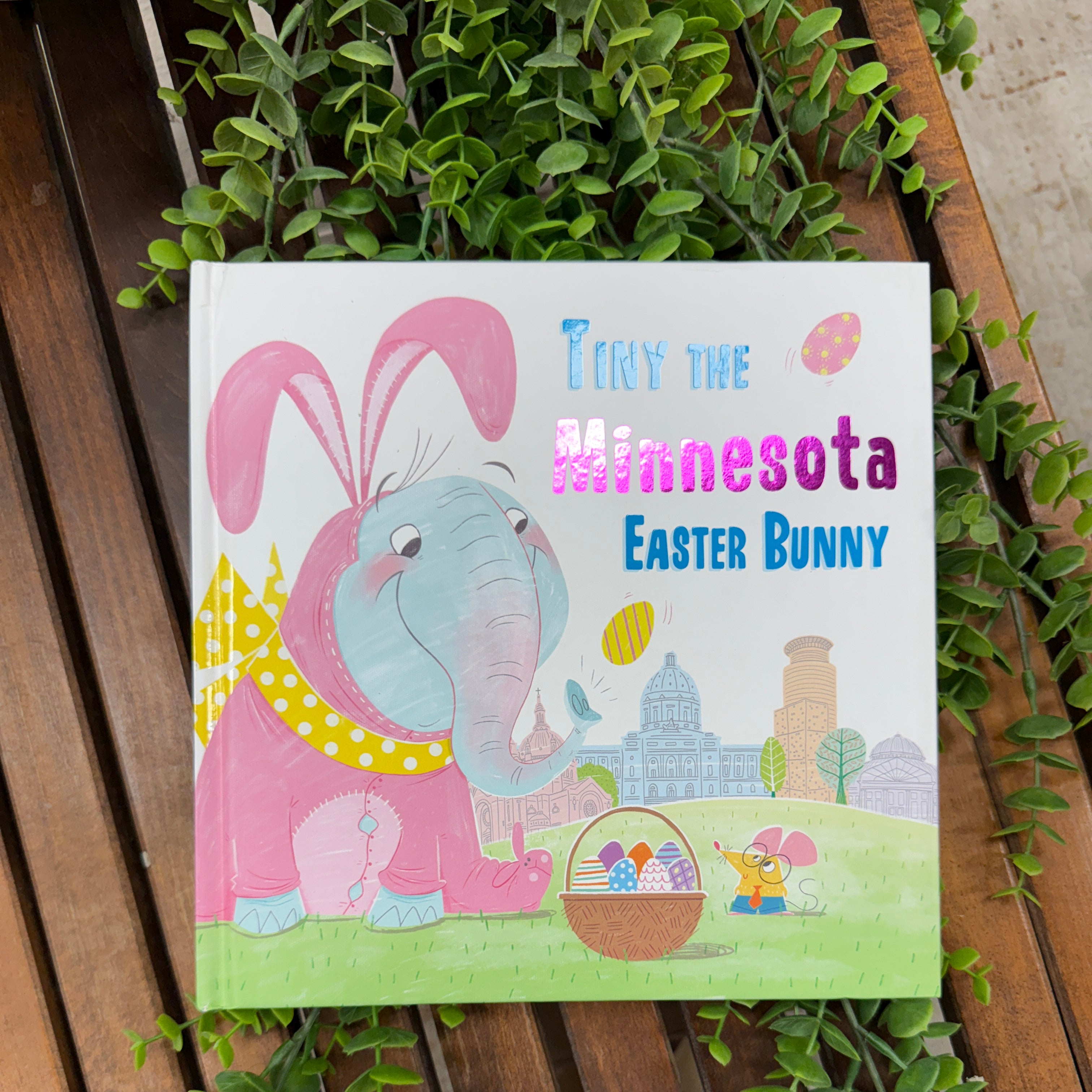 Tiny the Minnesota Easter Bunny Book-Books-fair-The Silo Boutique, Women's Fashion Boutique Located in Warren and Grand Forks North Dakota