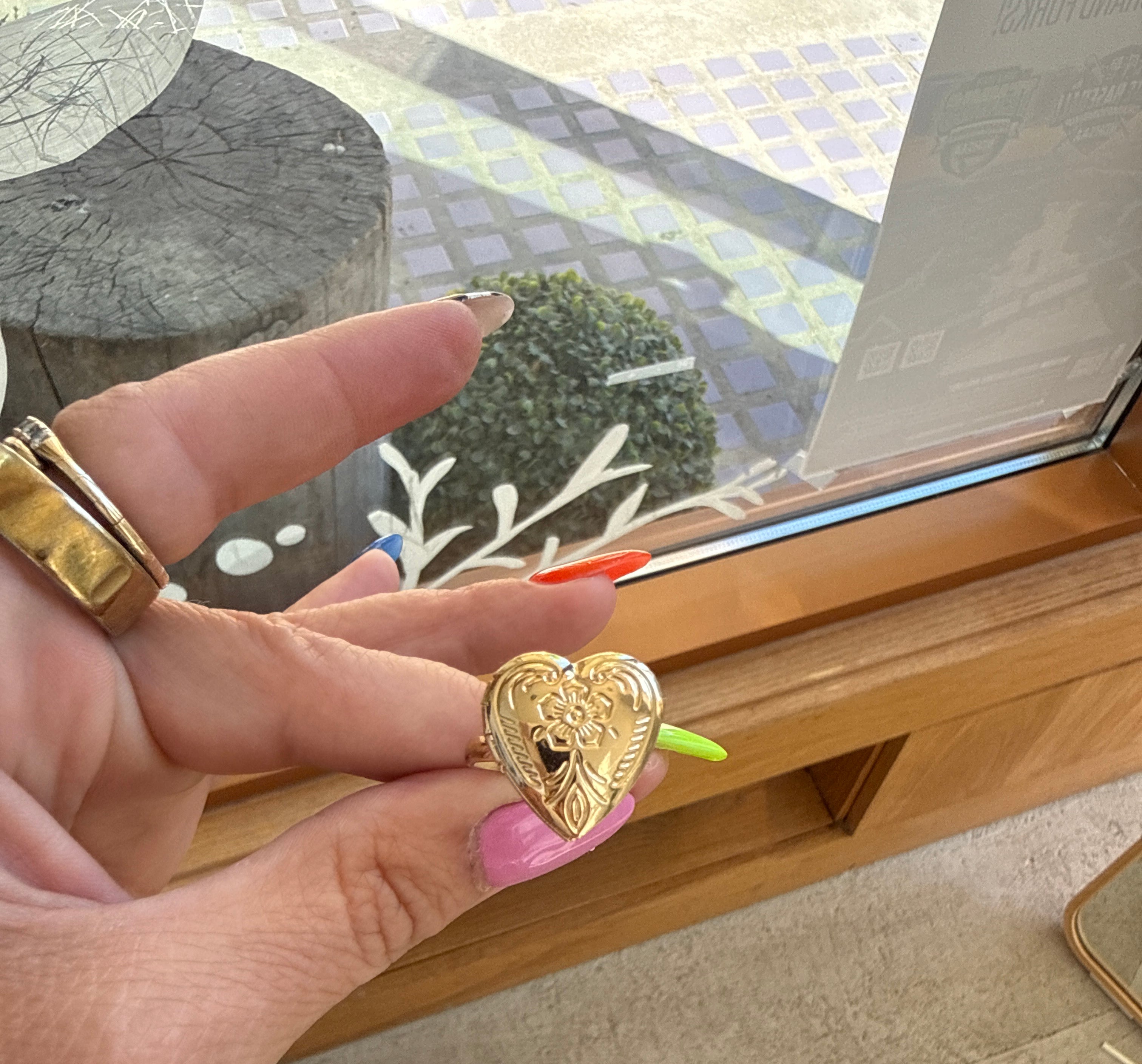Locket Ring-Rings-zad-The Silo Boutique, Women's Fashion Boutique Located in Warren and Grand Forks North Dakota